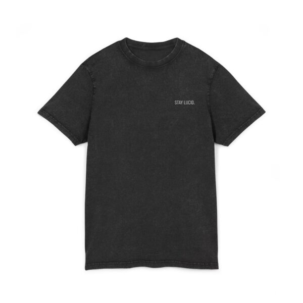 Acid Wash Skull Tee