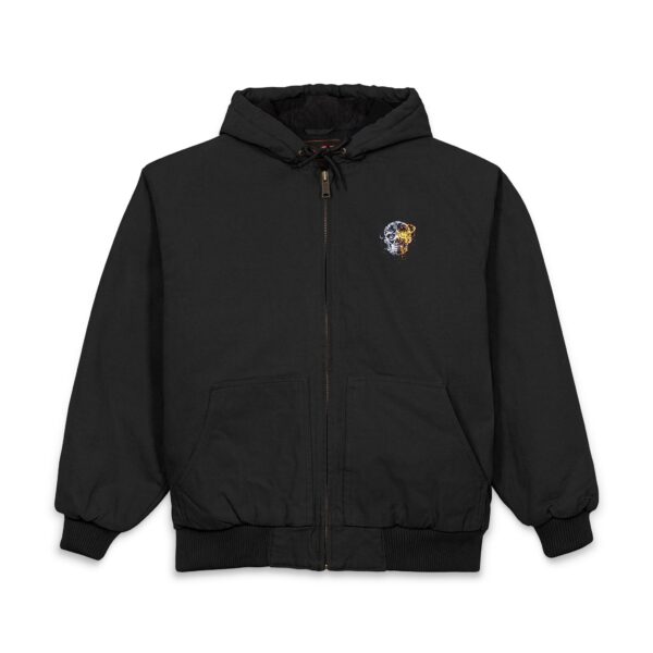 Embroidered Work Hooded Jacket