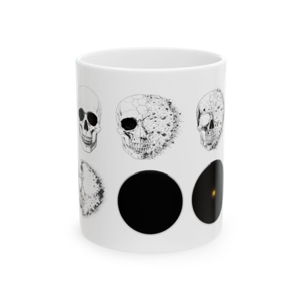 Skull Phases Ceramic Mug