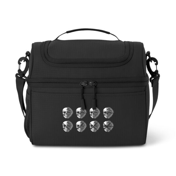Insulated Cooler Bag with Cute Dog Head Pattern