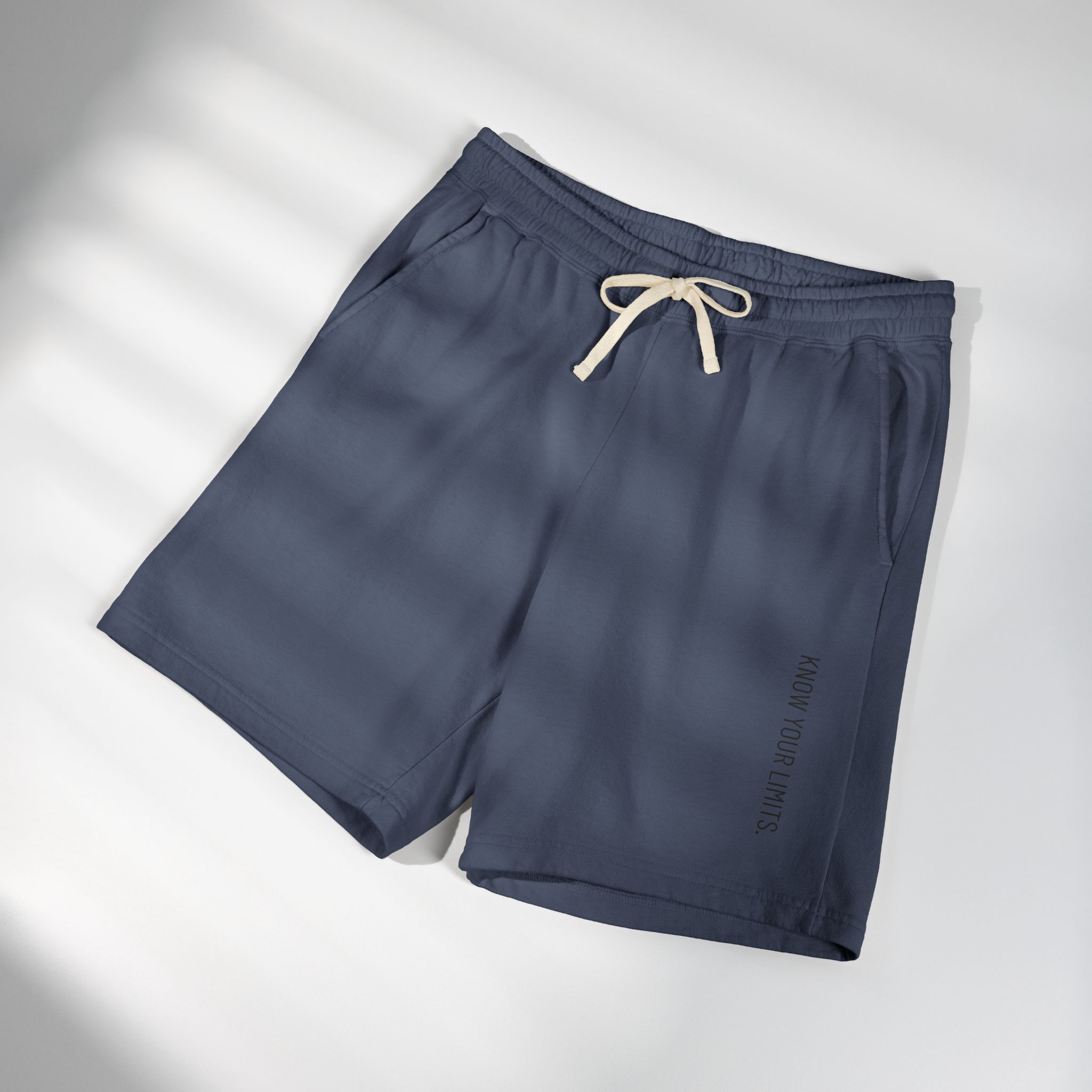 Lightweight Fleece Sweat Shorts — "Know Your Limits" Casual Lounge Shorts - Image 13