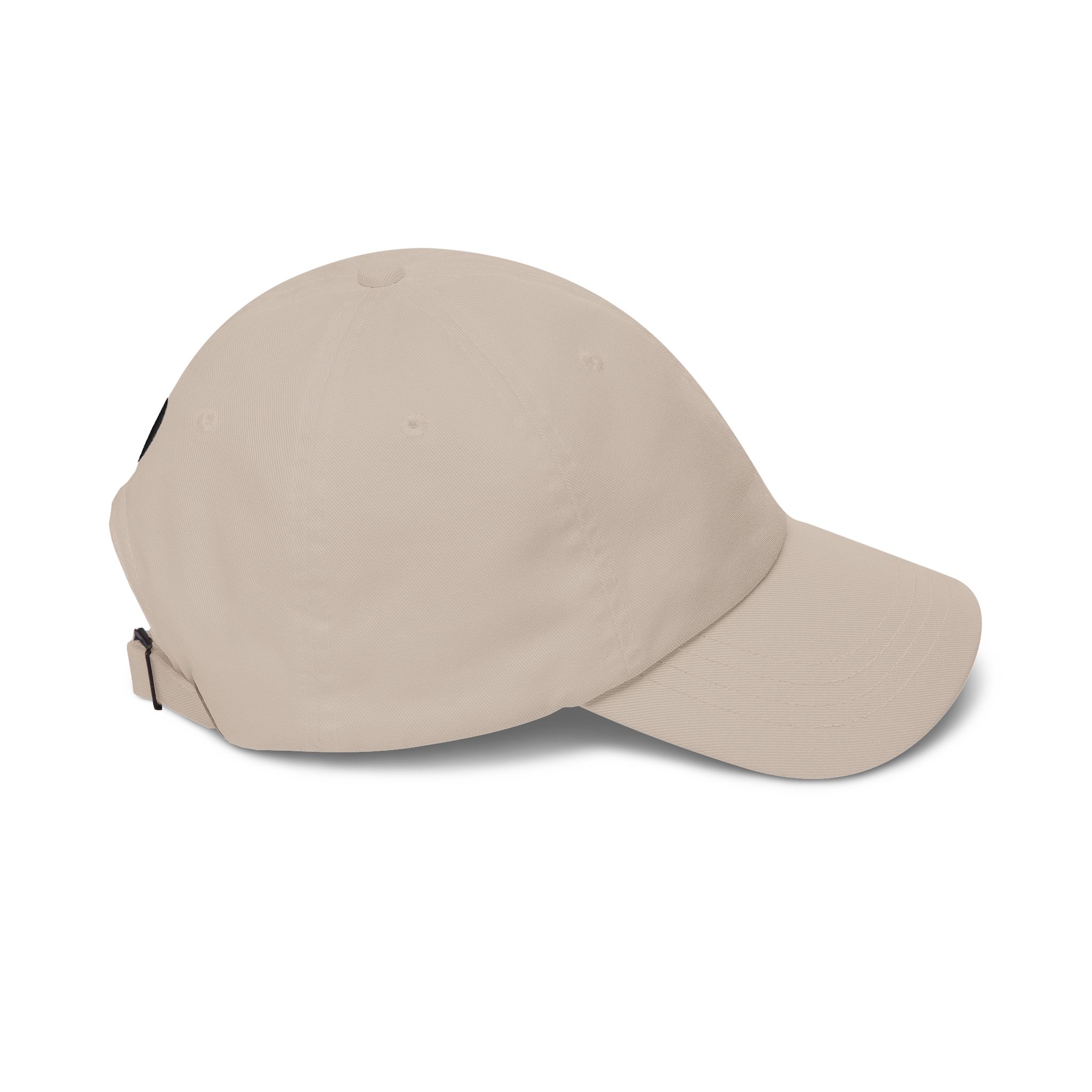 Stay Lucid Dad Cap — Minimal Embroidered White Baseball Hat - Image 8