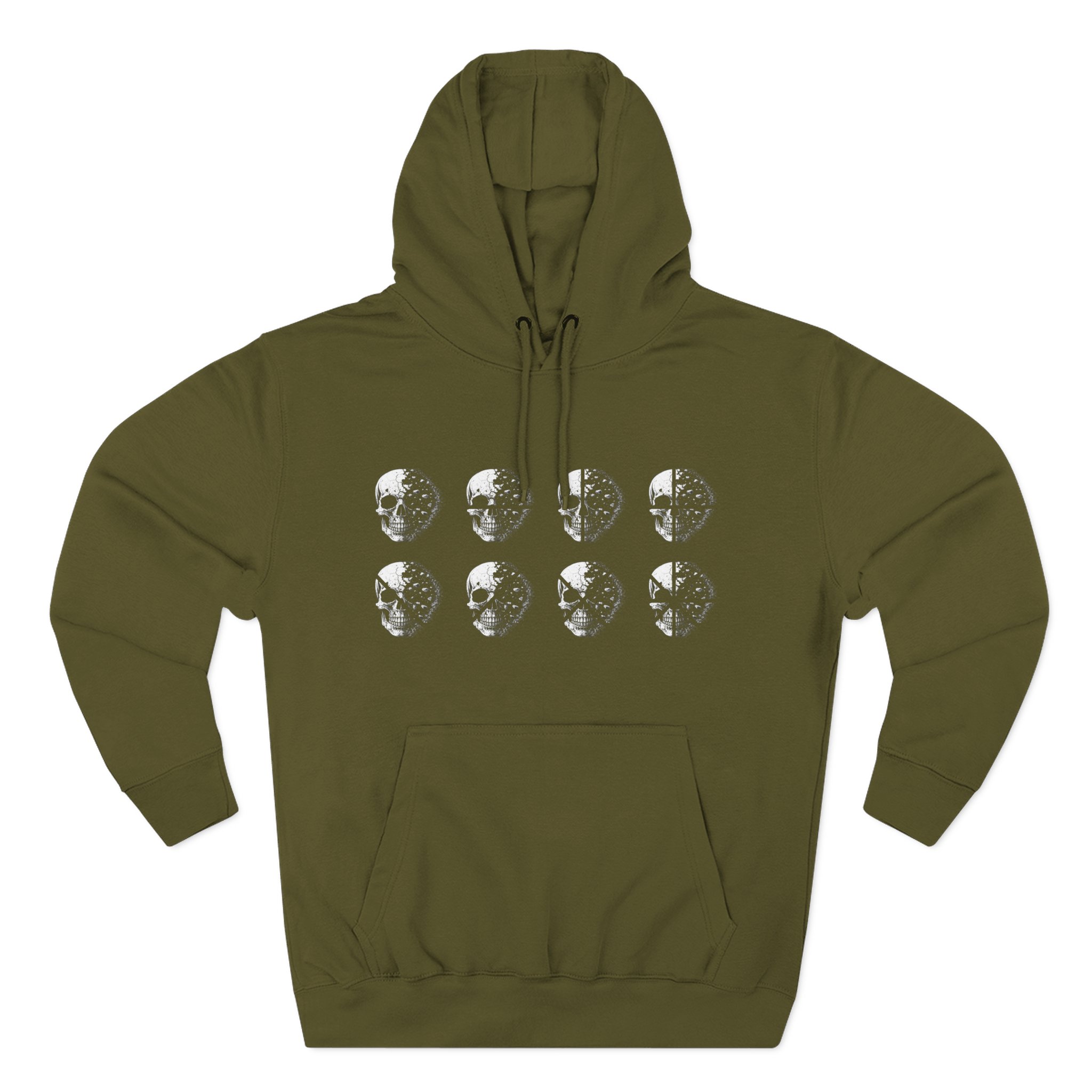 Stay Lucid Hoodie — Minimal Lunar Skull Graphic Pullover - Image 29
