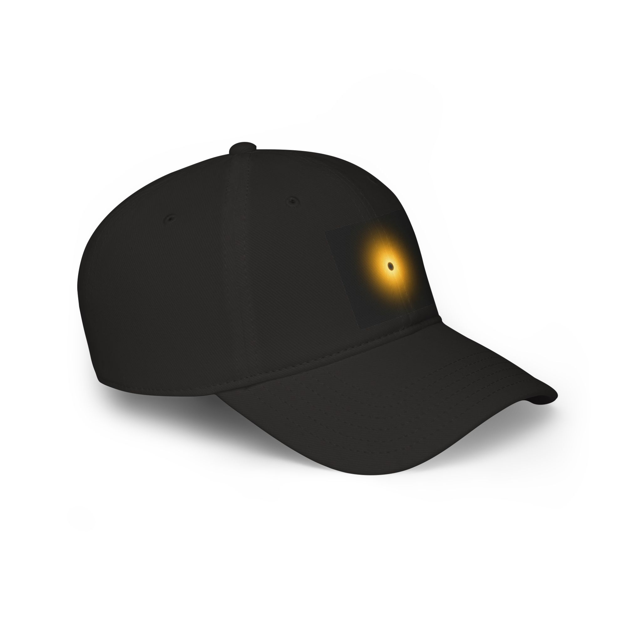 Solar Eclipse Baseball Cap — Minimal Black Sun Design - Image 5