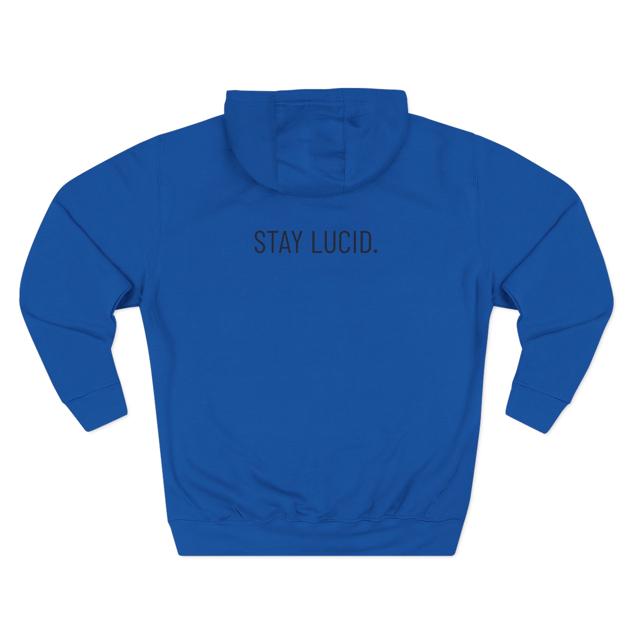 Stay Lucid Hoodie — Minimal Lunar Skull Graphic Pullover - Image 42