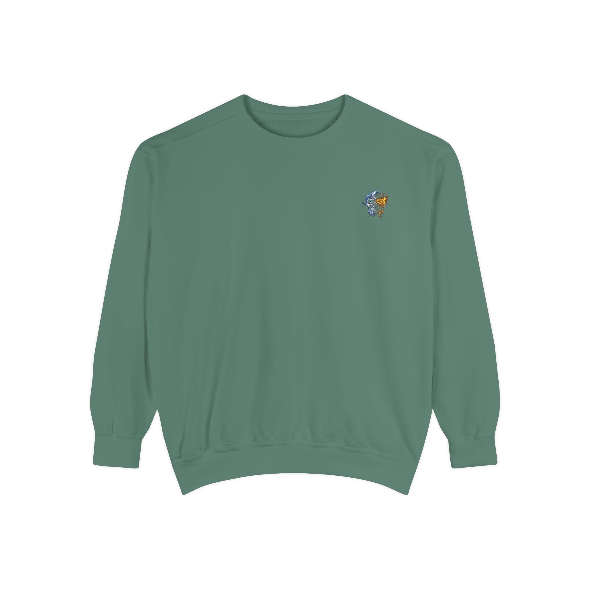 Minimalist Ice Cream Cone Sweatshirt – Cute Small Chest Graphic Cozy Crewneck - Image 14