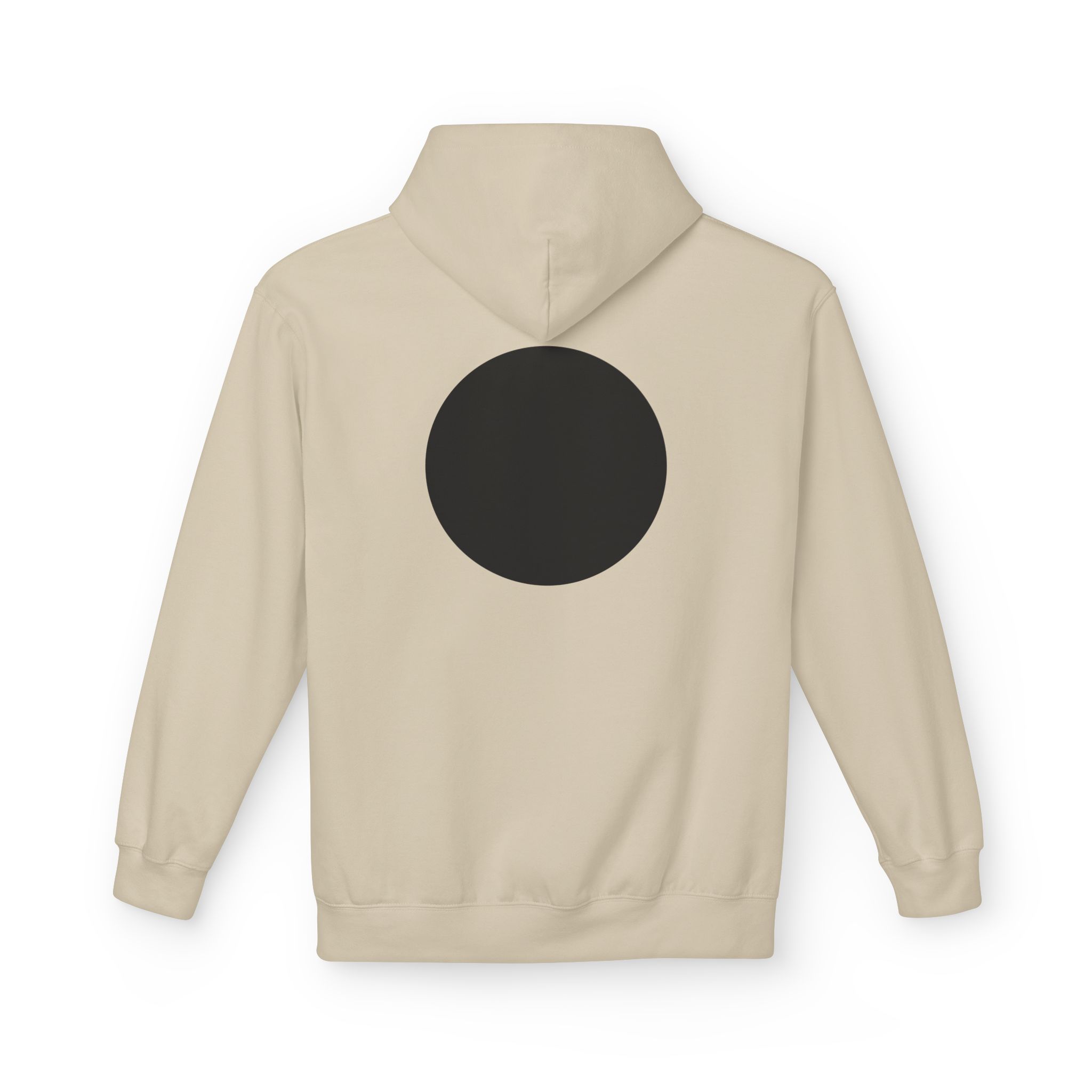Stay Lucid Hoodie — Minimal Black Circle Graphic Pullover - Image 8