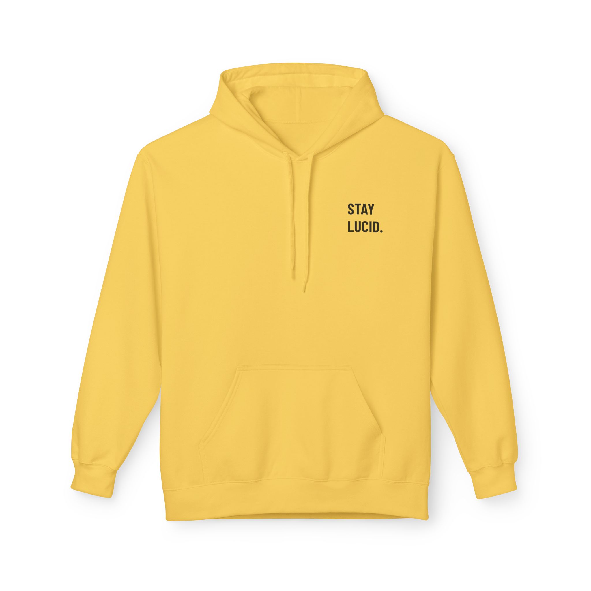 Stay Lucid Hoodie — Minimal Black Circle Graphic Pullover - Image 19