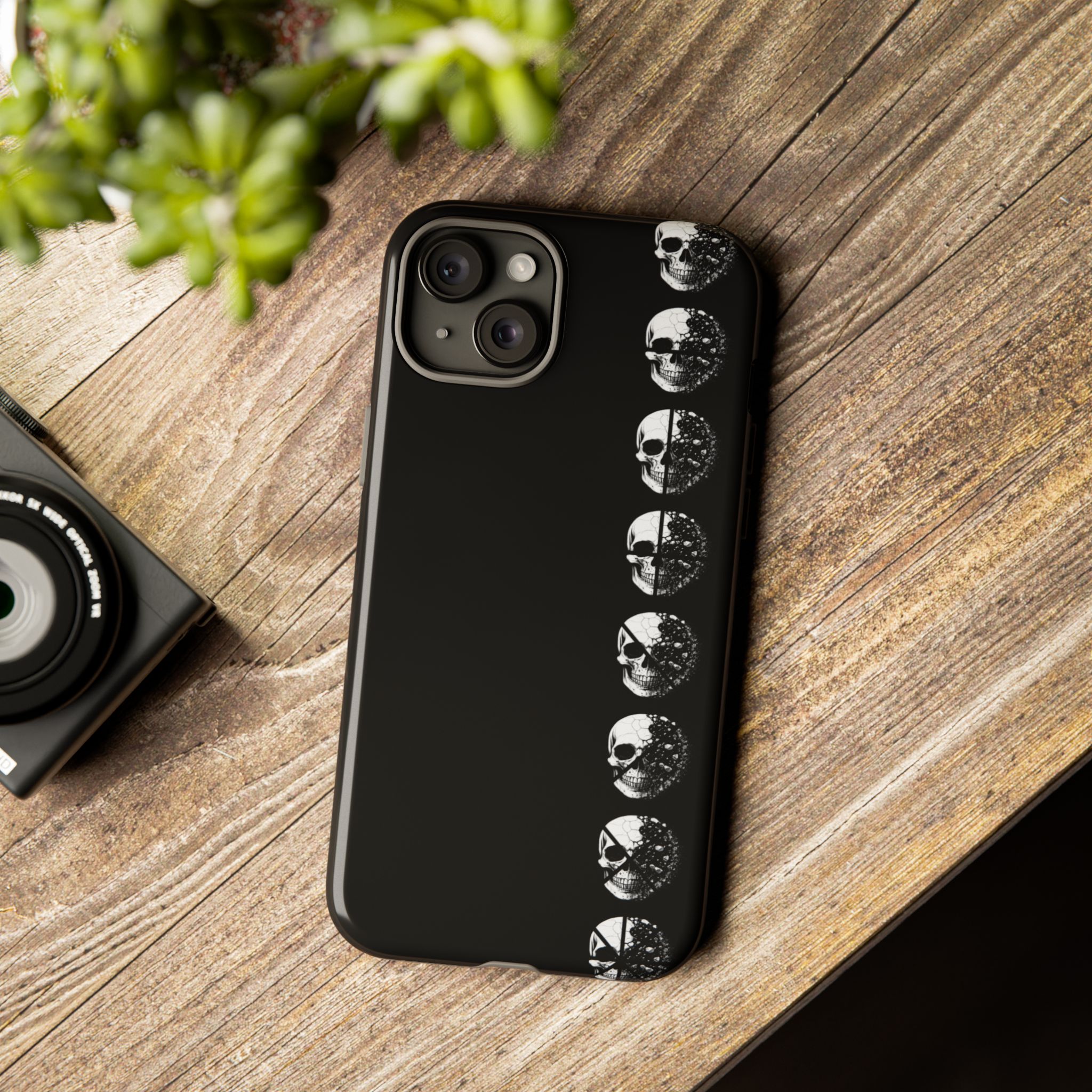 Skull Strip Tough Phone Case - Image 104