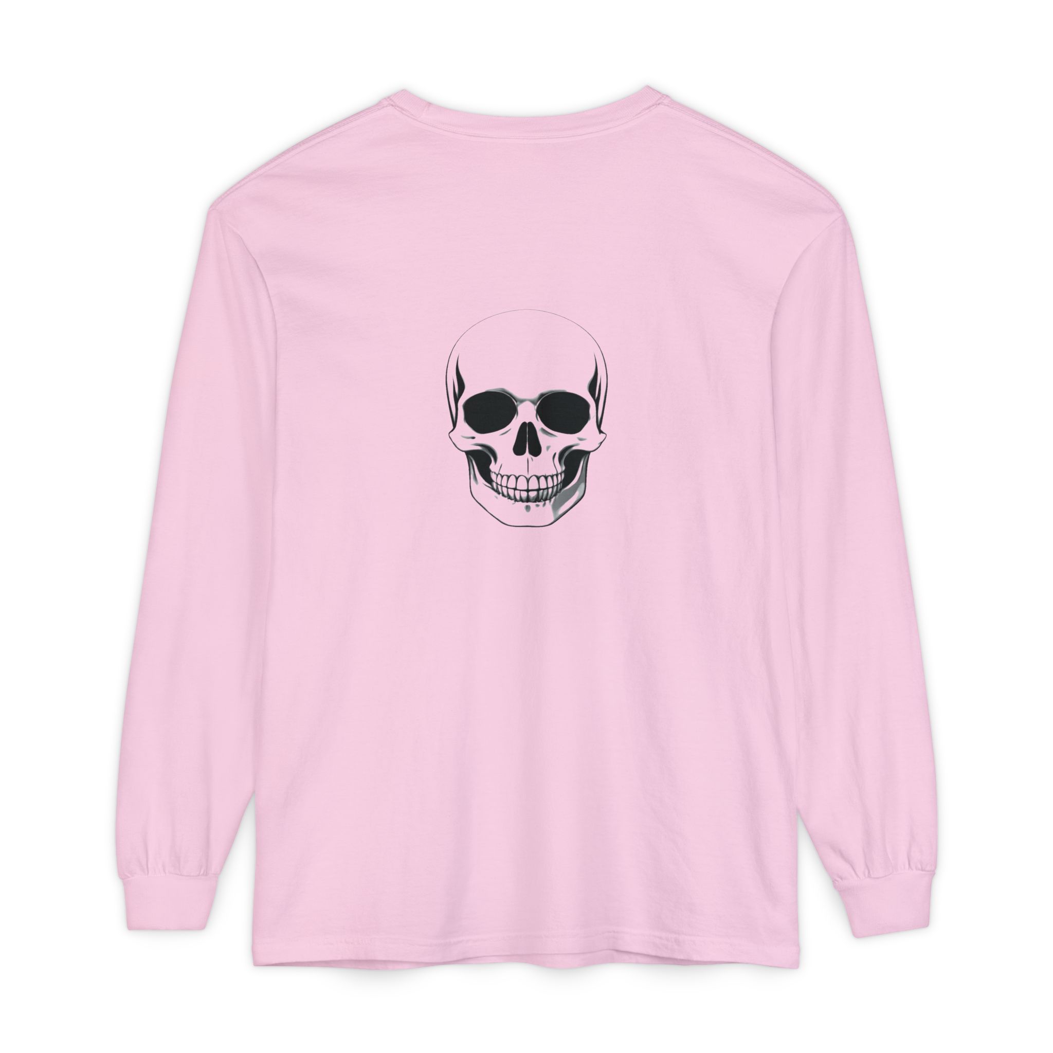Keep Going Long Sleeve Tee — Minimal Skull Graphic - Image 15