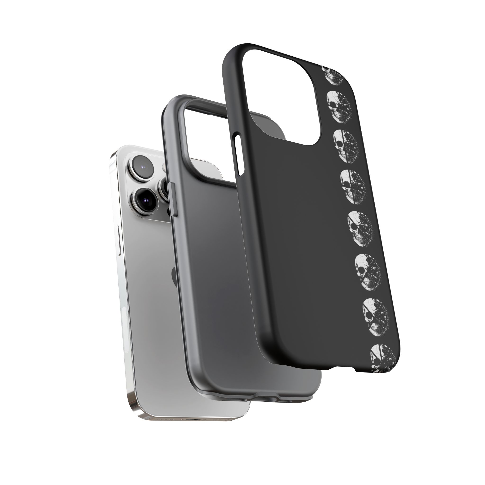 Skull Strip Tough Phone Case - Image 62