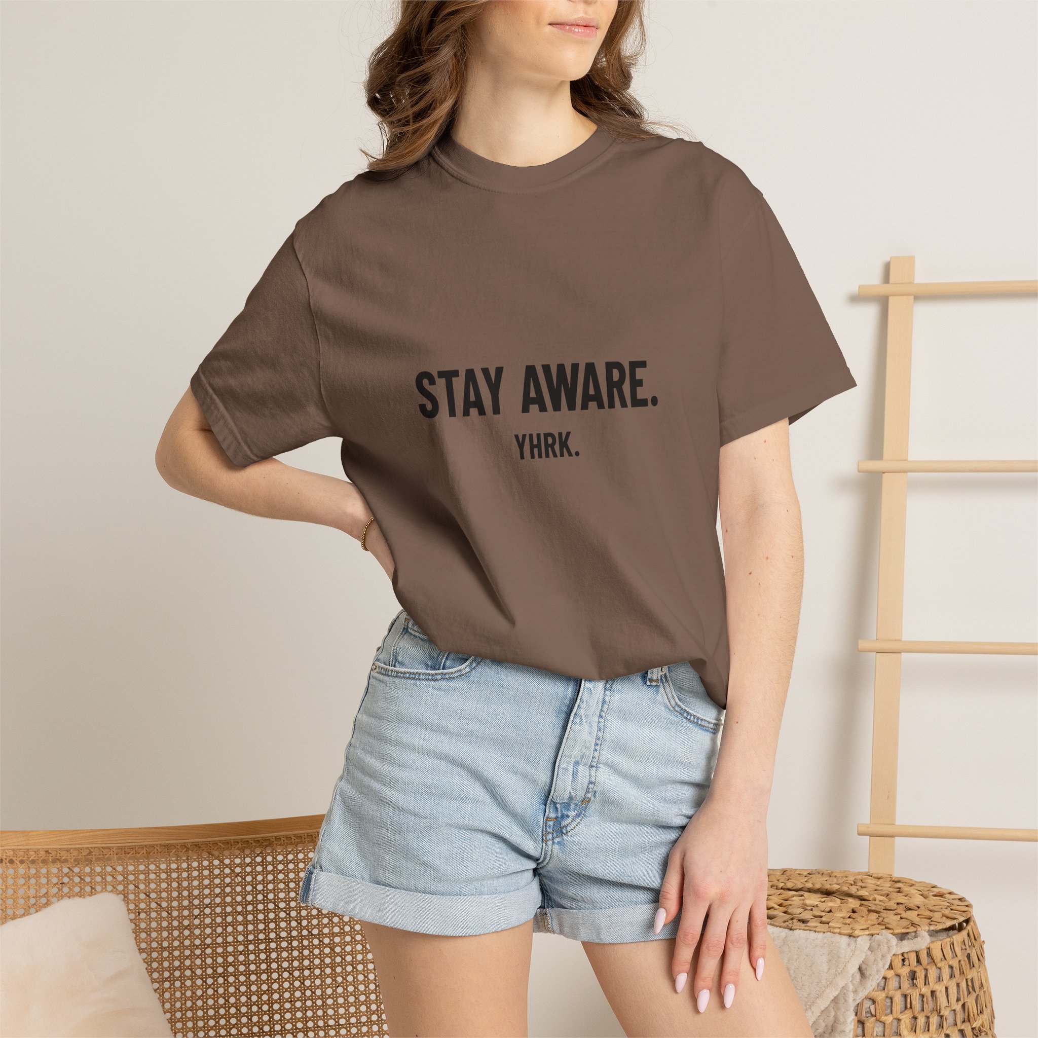 Stay Aware. Graphic T-Shirt — Minimalist Motivational Tee - Image 13