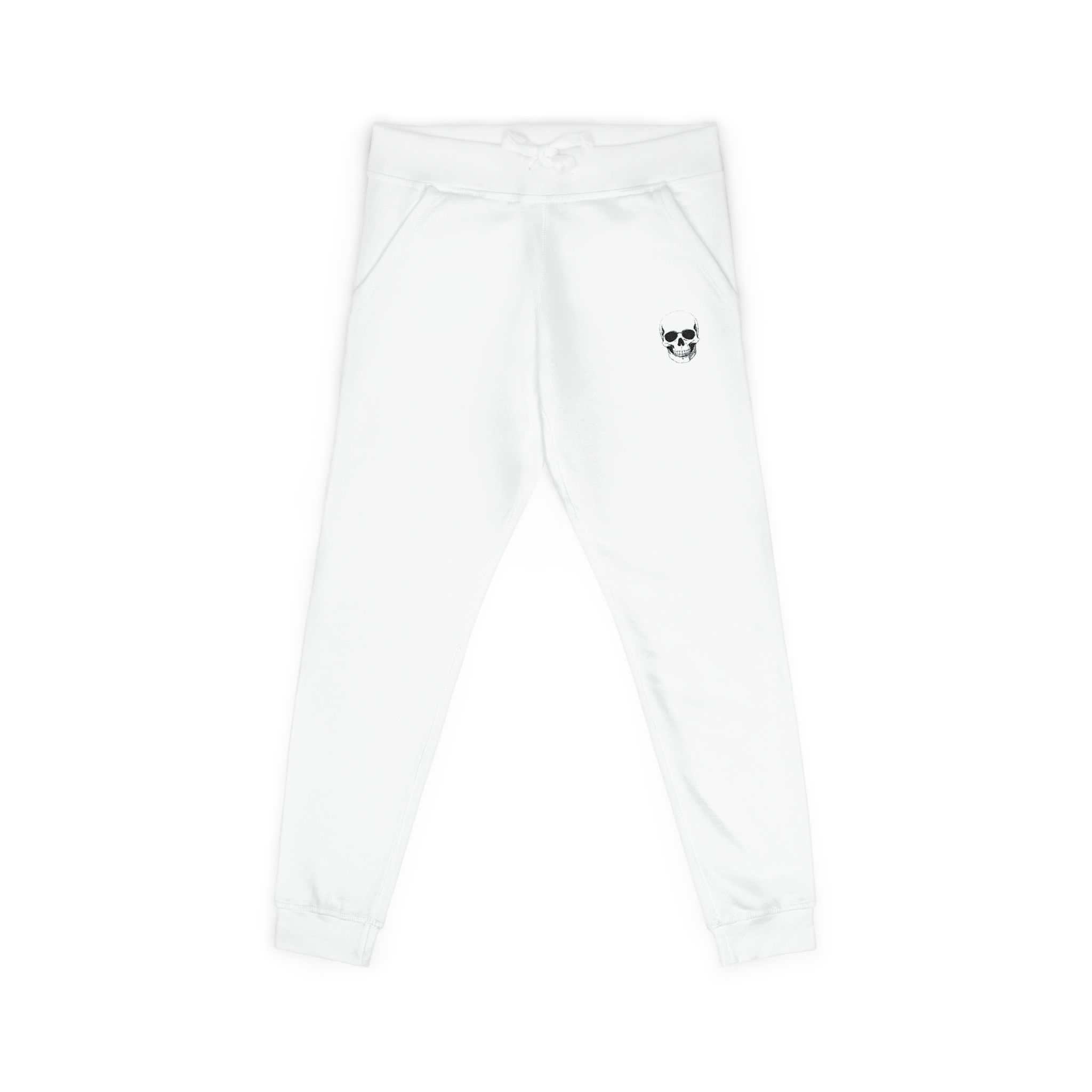 Sweatpants — Cozy White Joggers - Image 4