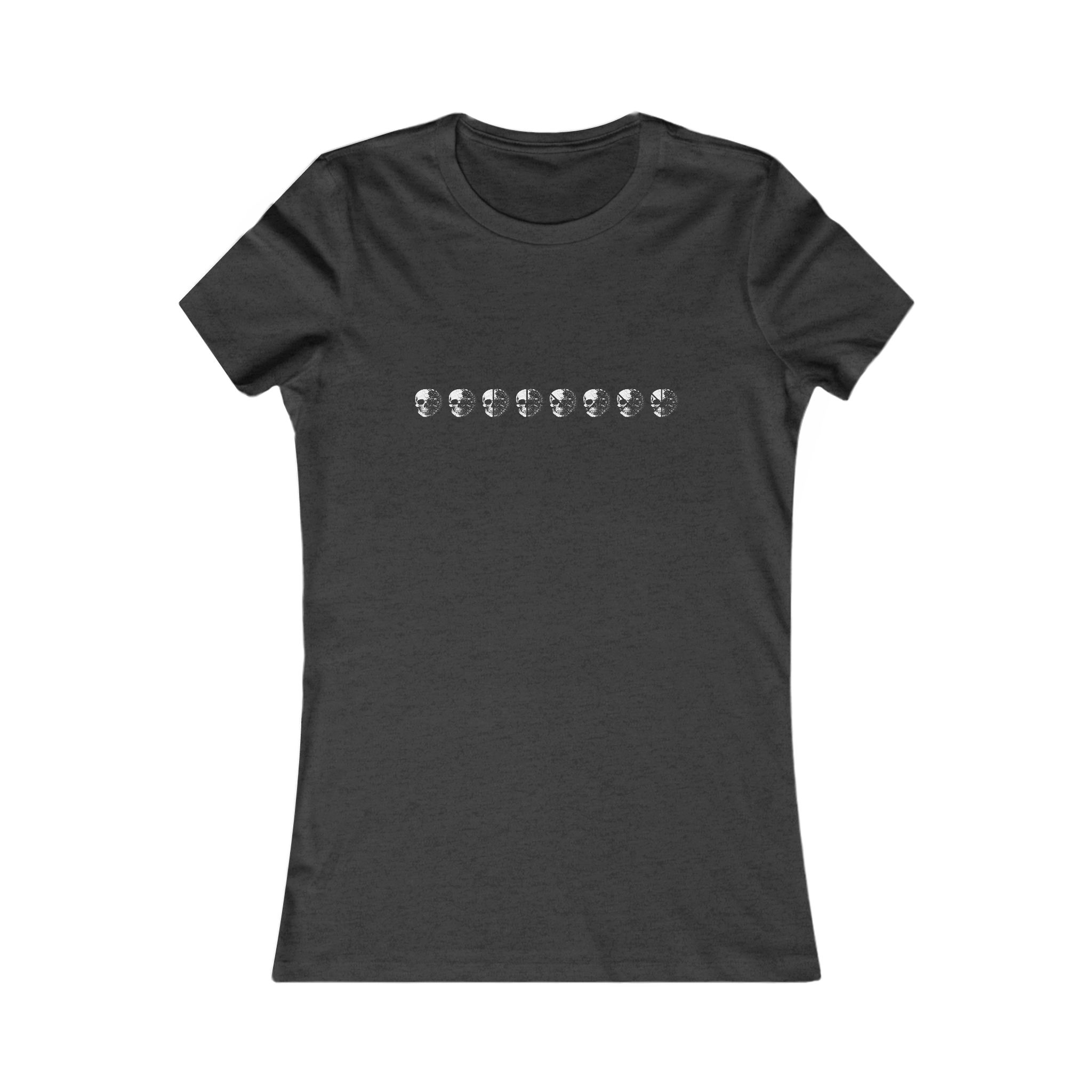 Women's Tee — Minimal Daisy Row Floral Graphic - Image 47