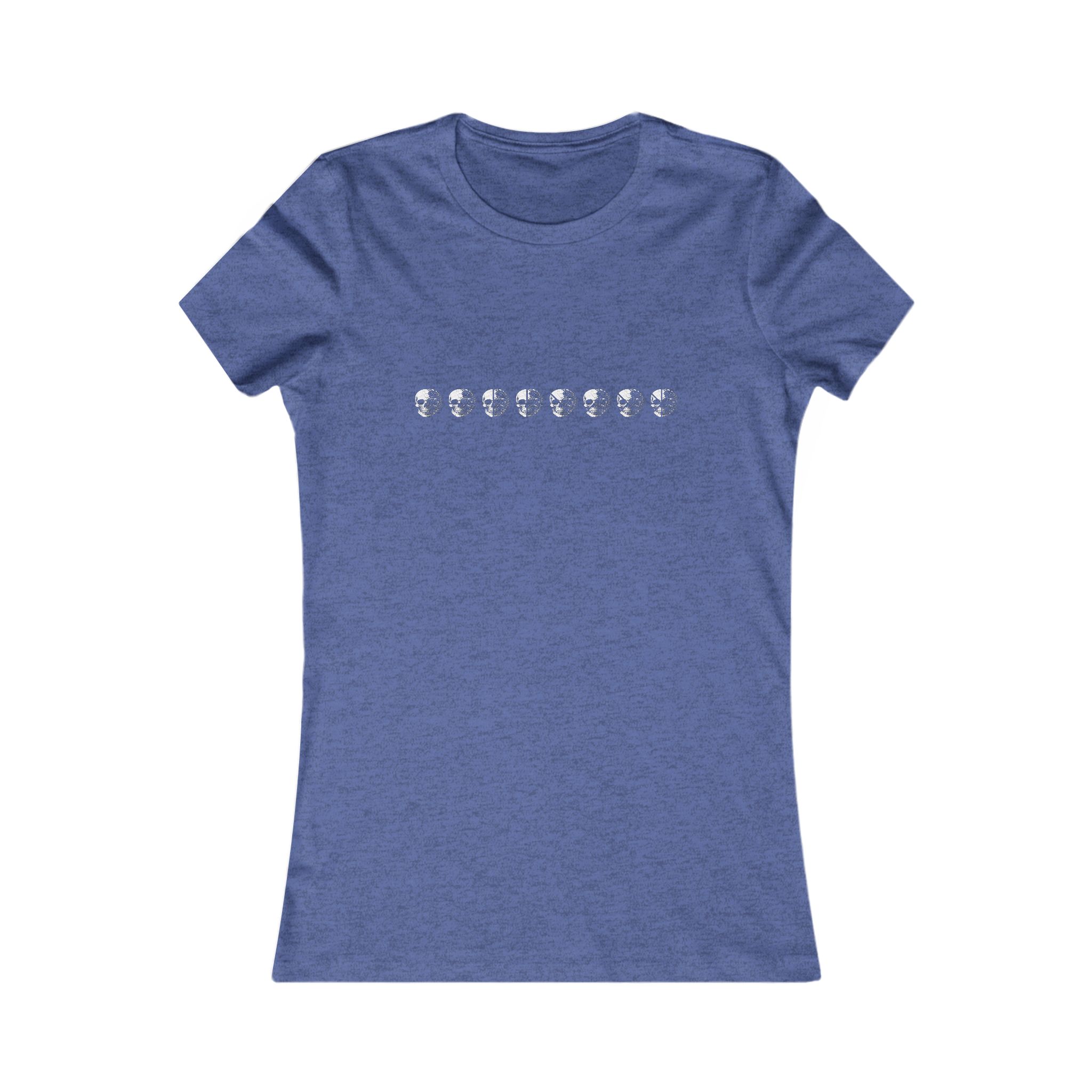 Women's Tee — Minimal Daisy Row Floral Graphic - Image 41