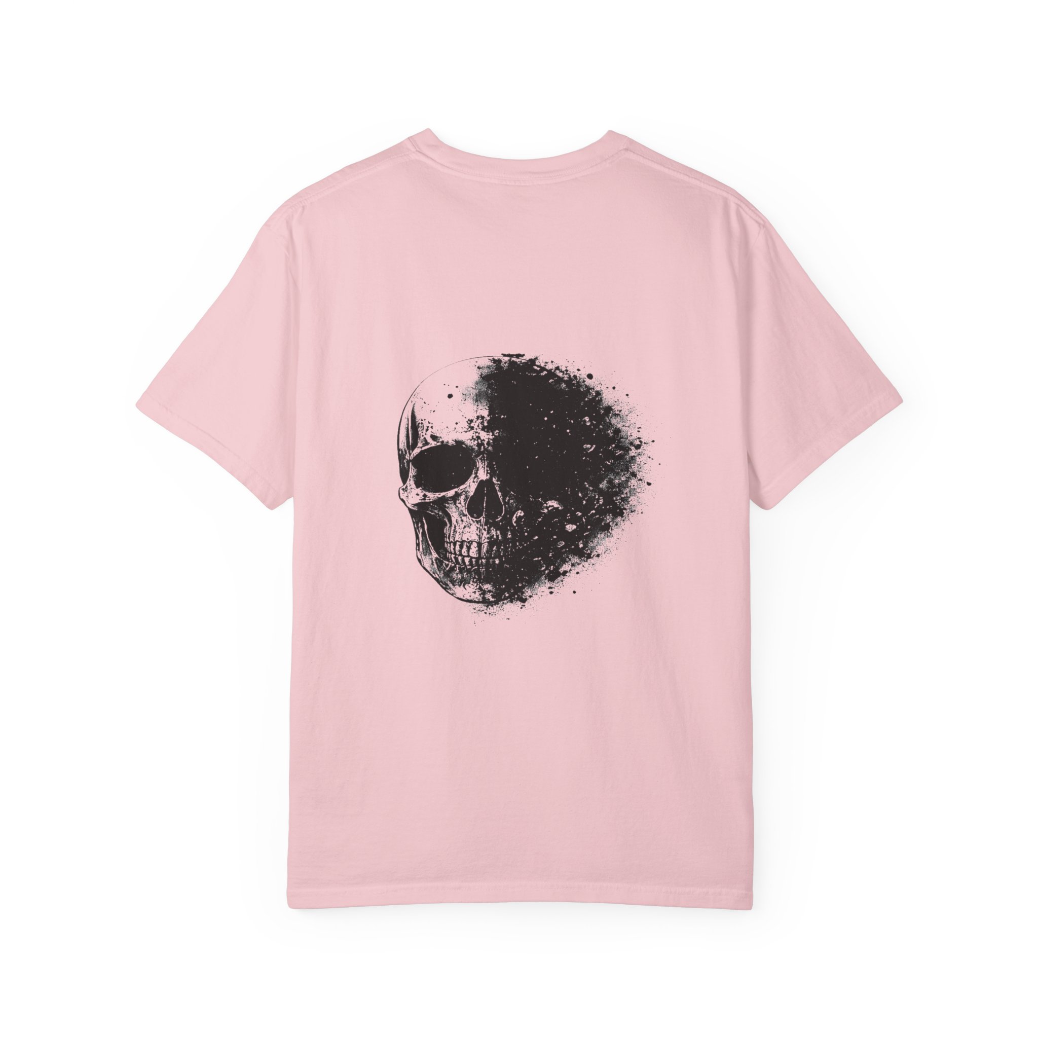 Skull Fade Tee — Grunge Disintegrating Skull Graphic T-Shirt - Image 33