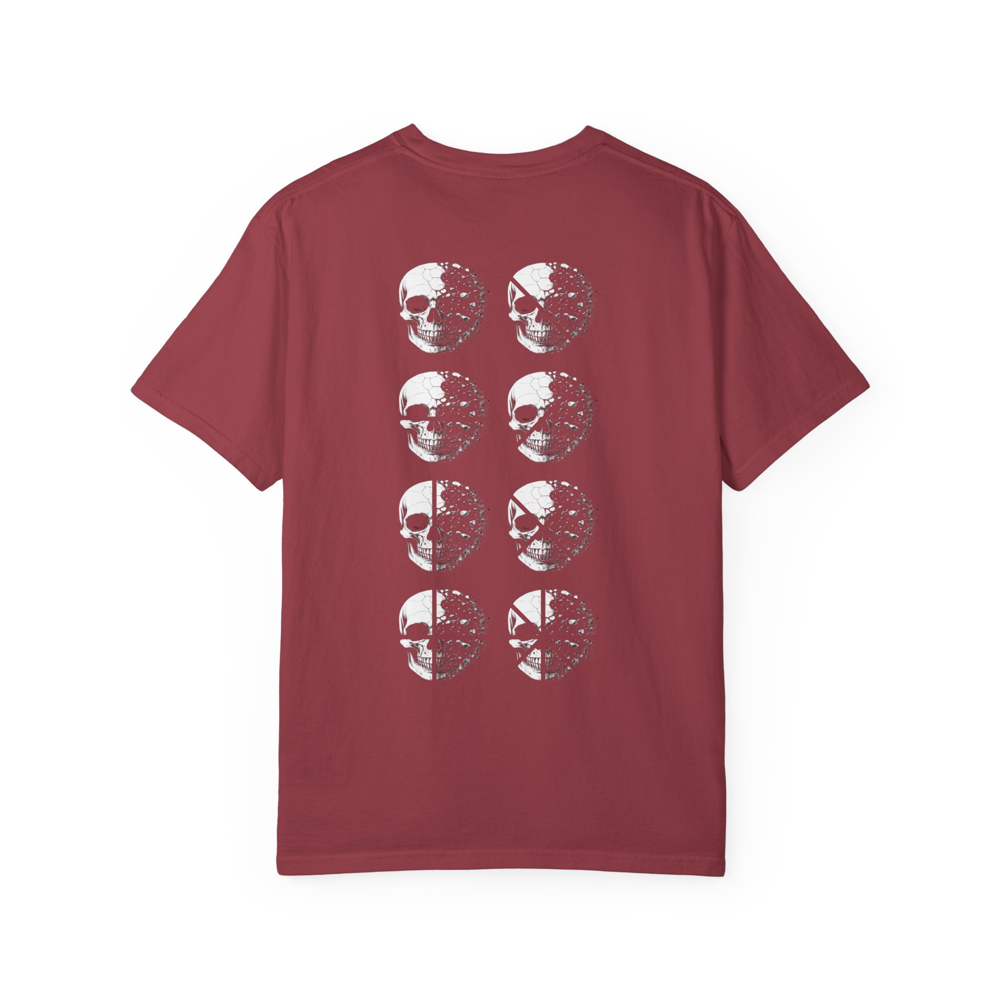 Peace Moon T-Shirt — Minimal 'Keep Going' Graphic Tee with Repeating Peace Moon Back Print - Image 42