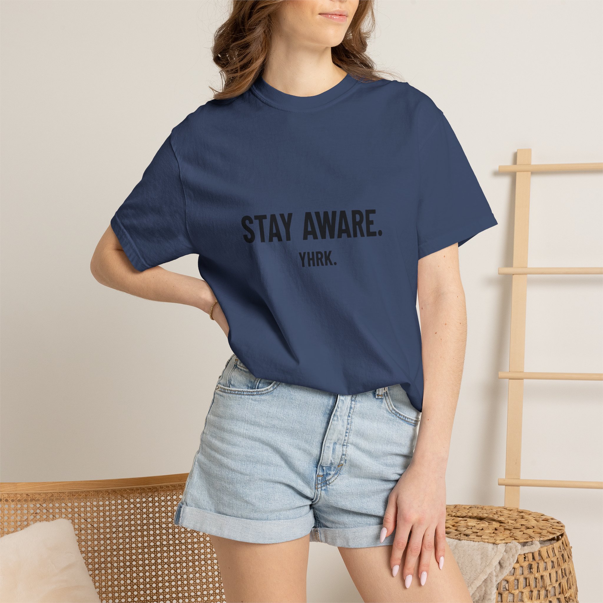 Stay Aware. Graphic T-Shirt — Minimalist Motivational Tee - Image 41