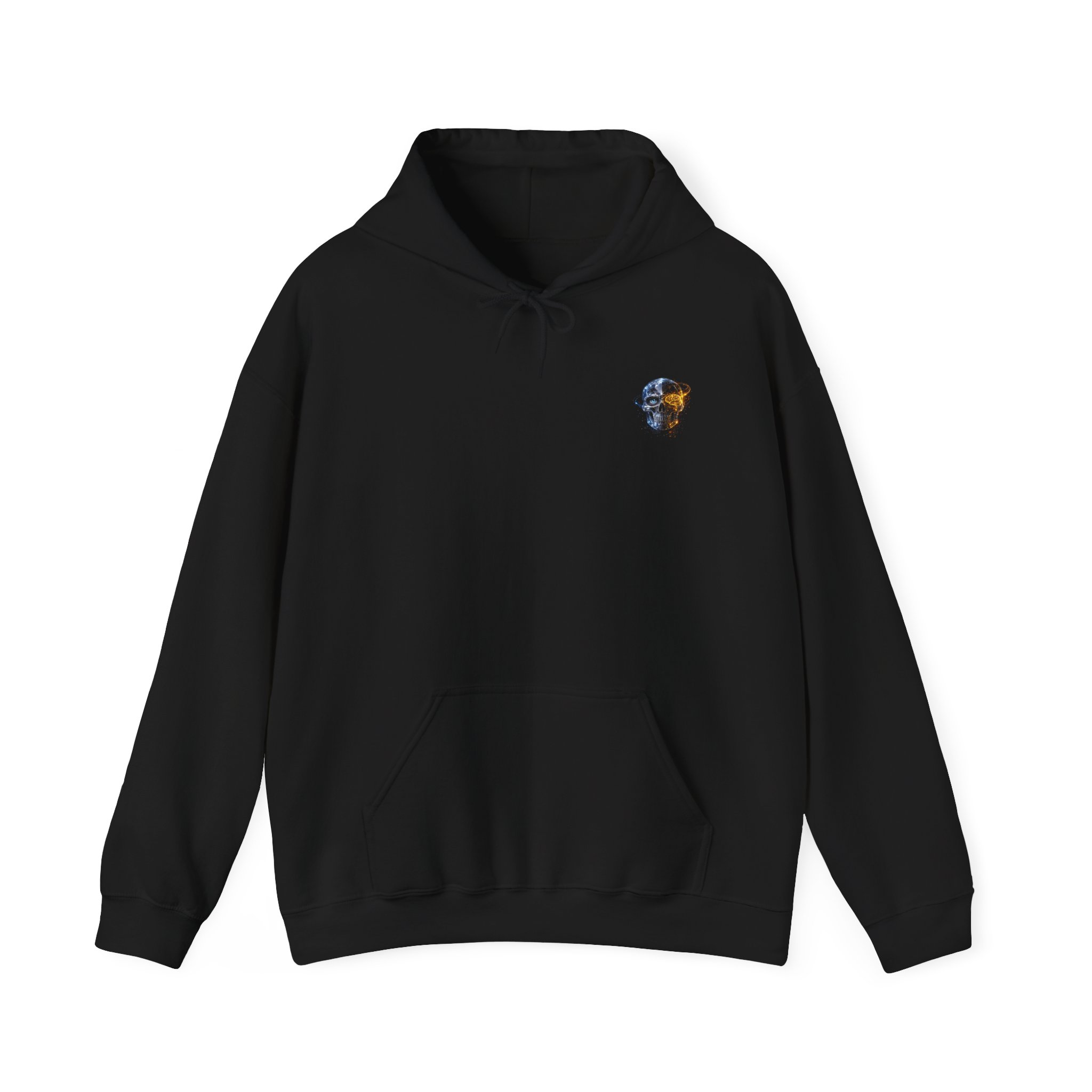 Mini Vintage Skate Skull Hoodie – Small Chest Graphic Pullover - Image 13