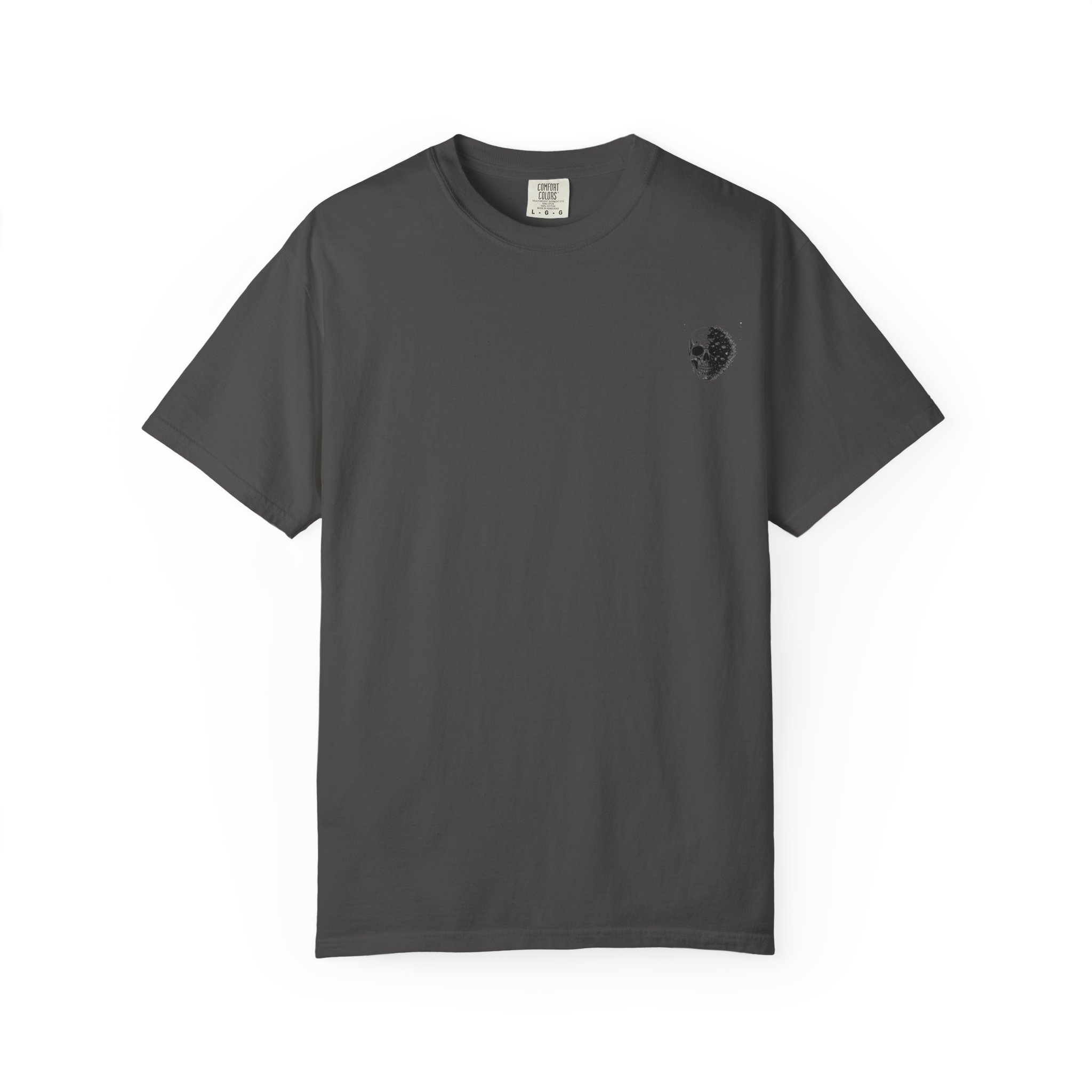 Minimal Moon Crest T-Shirt — Small Chest Graphic - Image 24