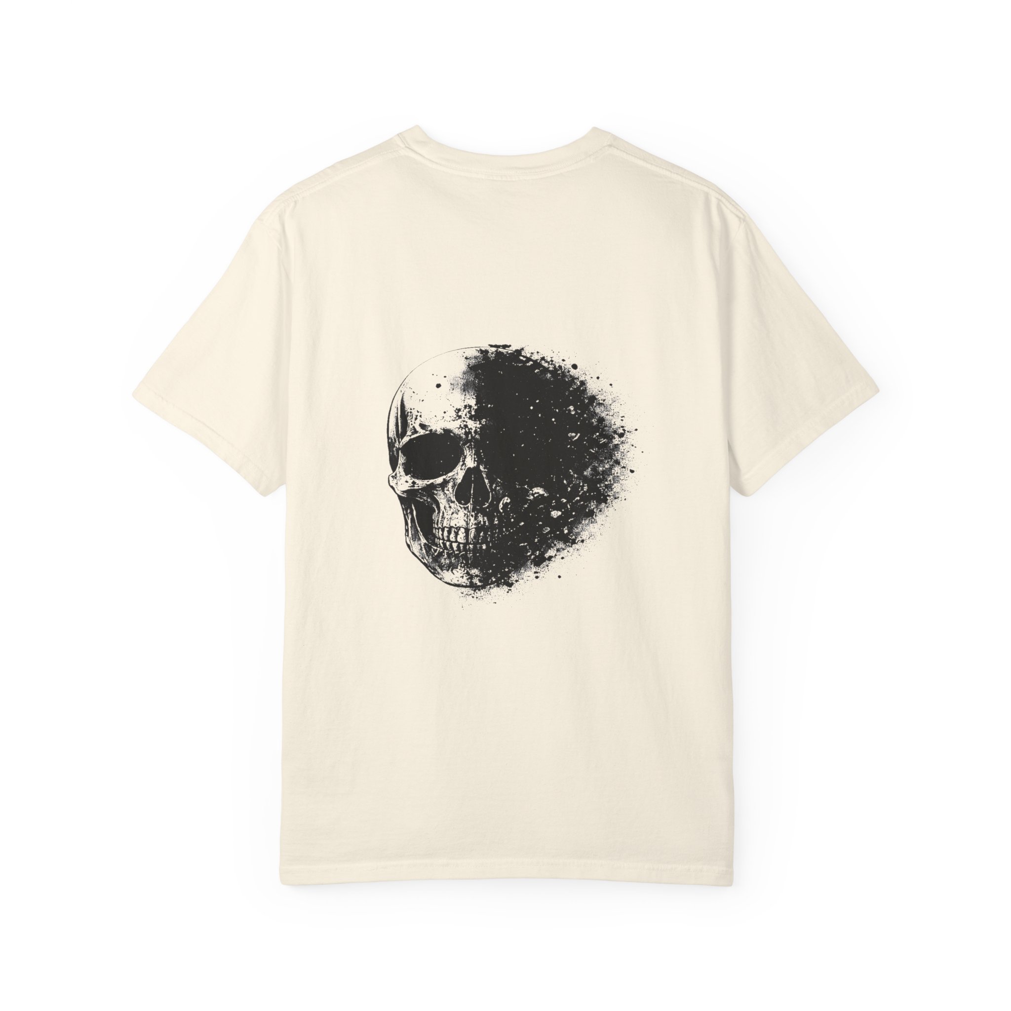 Skull Fade Tee — Grunge Disintegrating Skull Graphic T-Shirt - Image 6