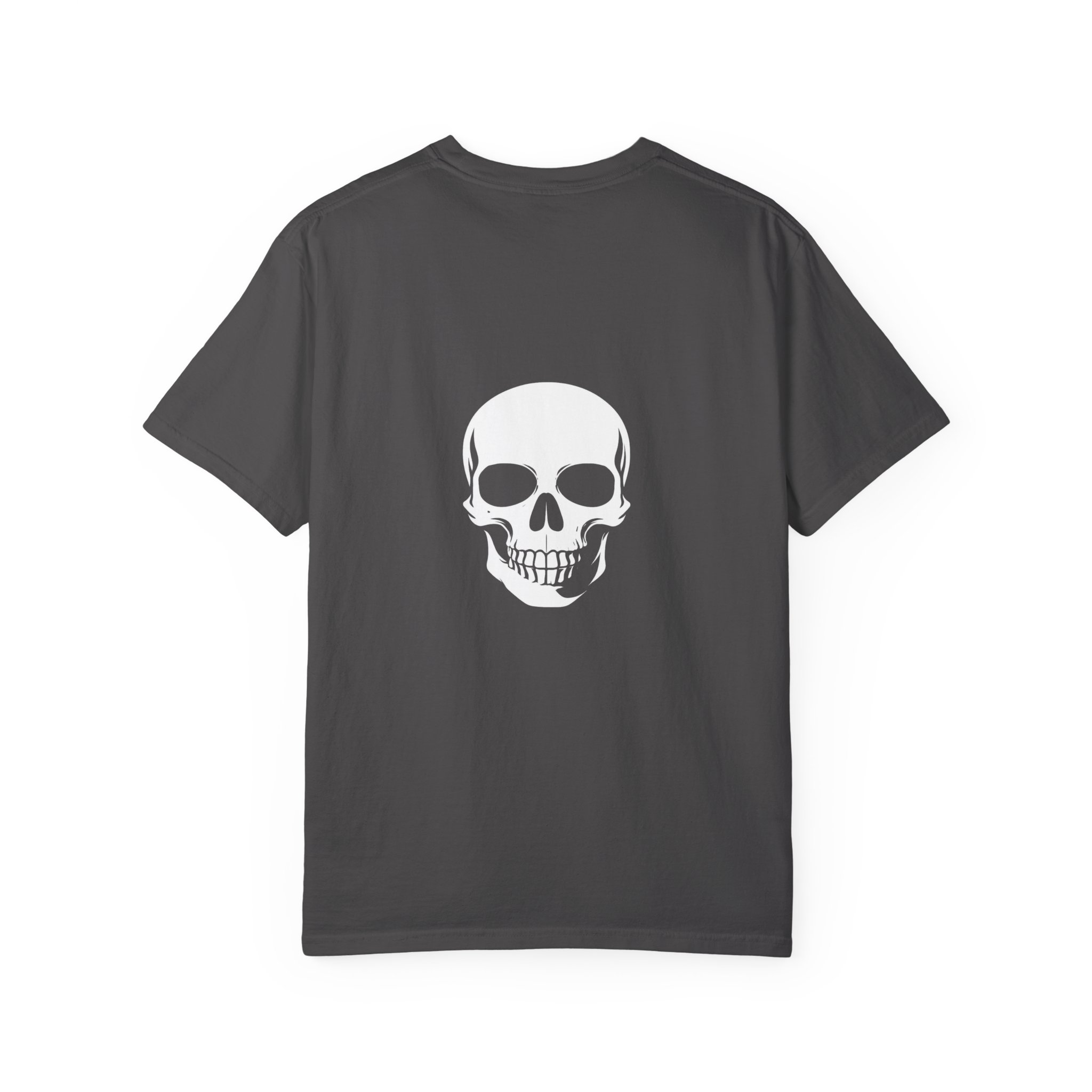 Skull Back Tee — 'Keep Going' Minimalist Garment-Dyed T-Shirt - Image 39