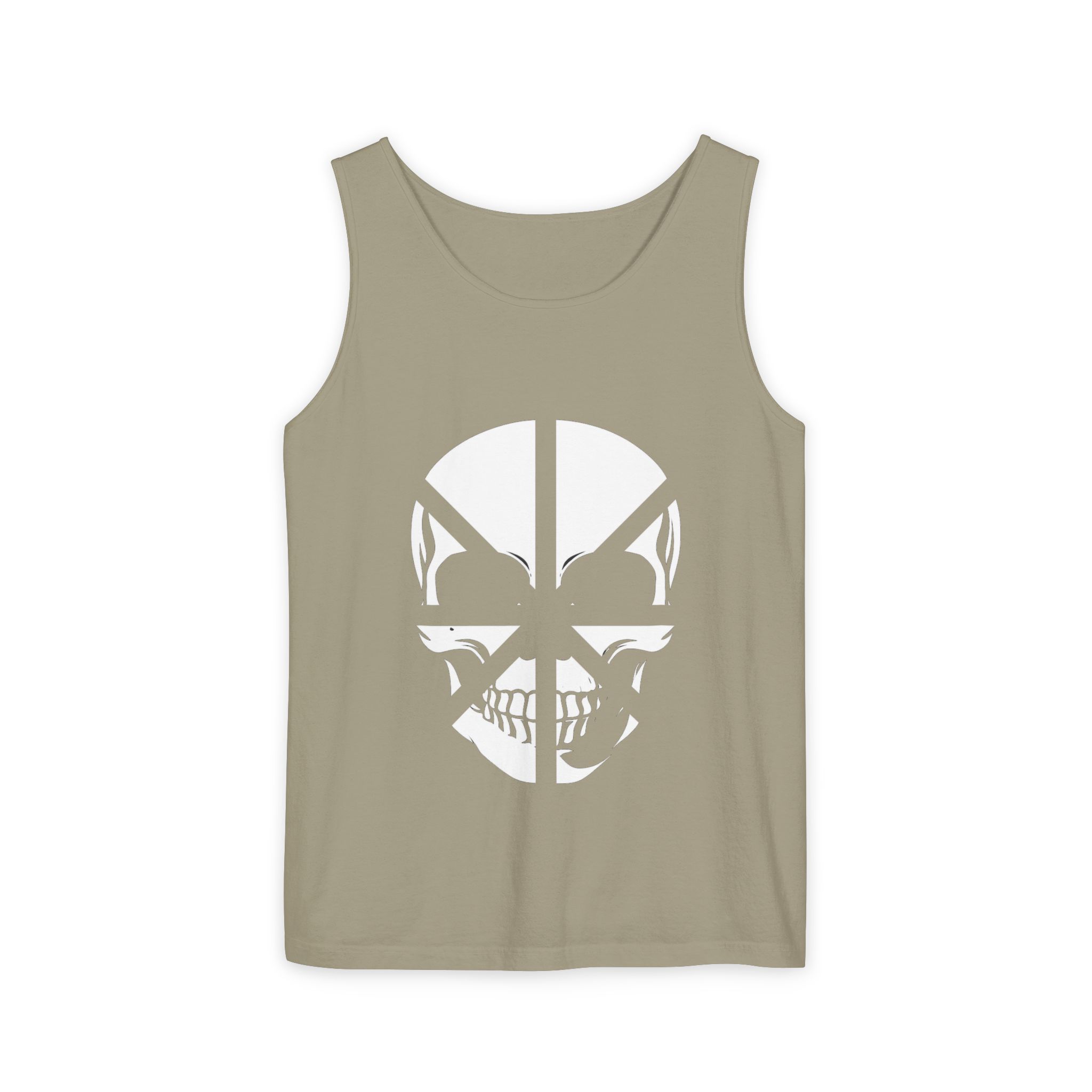 Alien Skull Tank Top — Subtle Sci‑Fi Skull Graphic Sleeveless Tee - Image 16