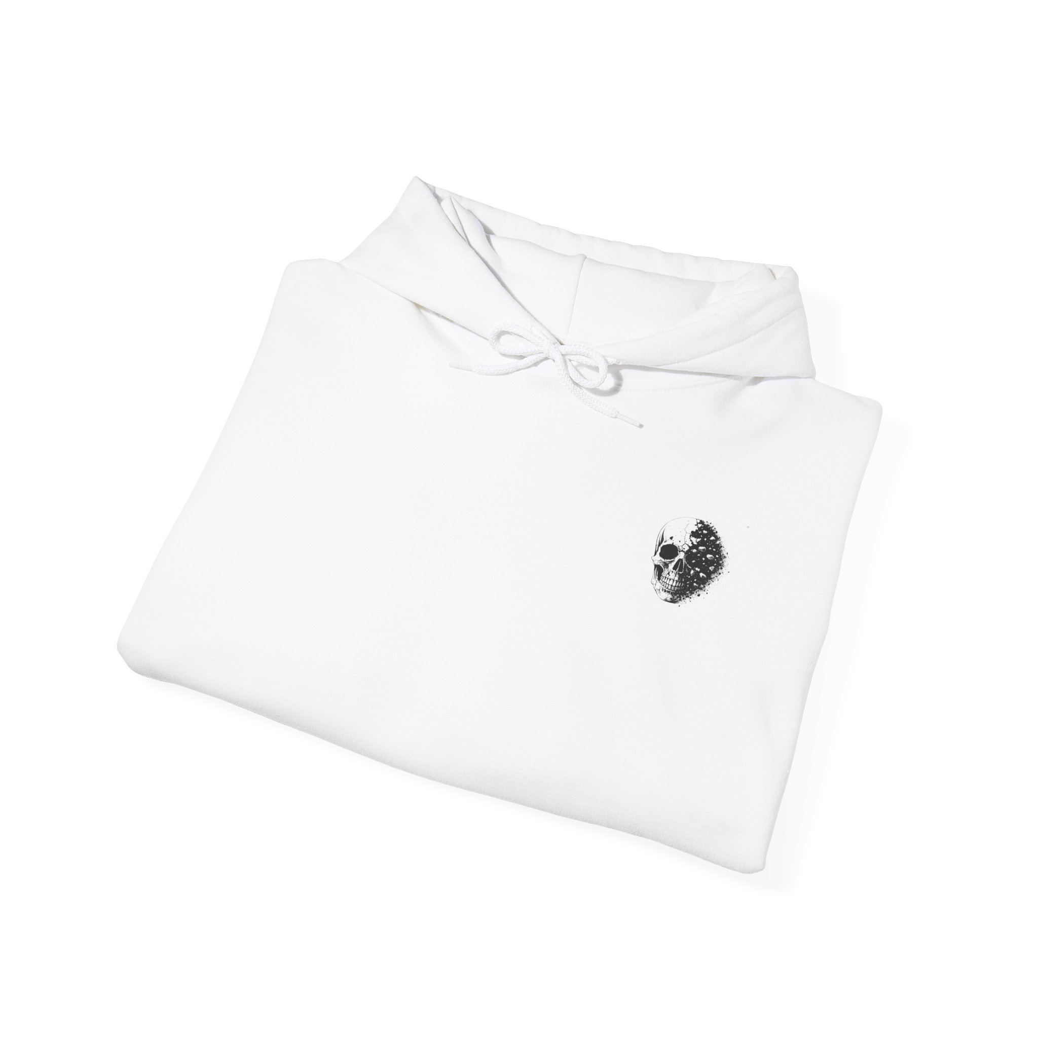 Minimal Crescent Moon Patch Hoodie — Small Embroidered Moon Graphic - Image 5