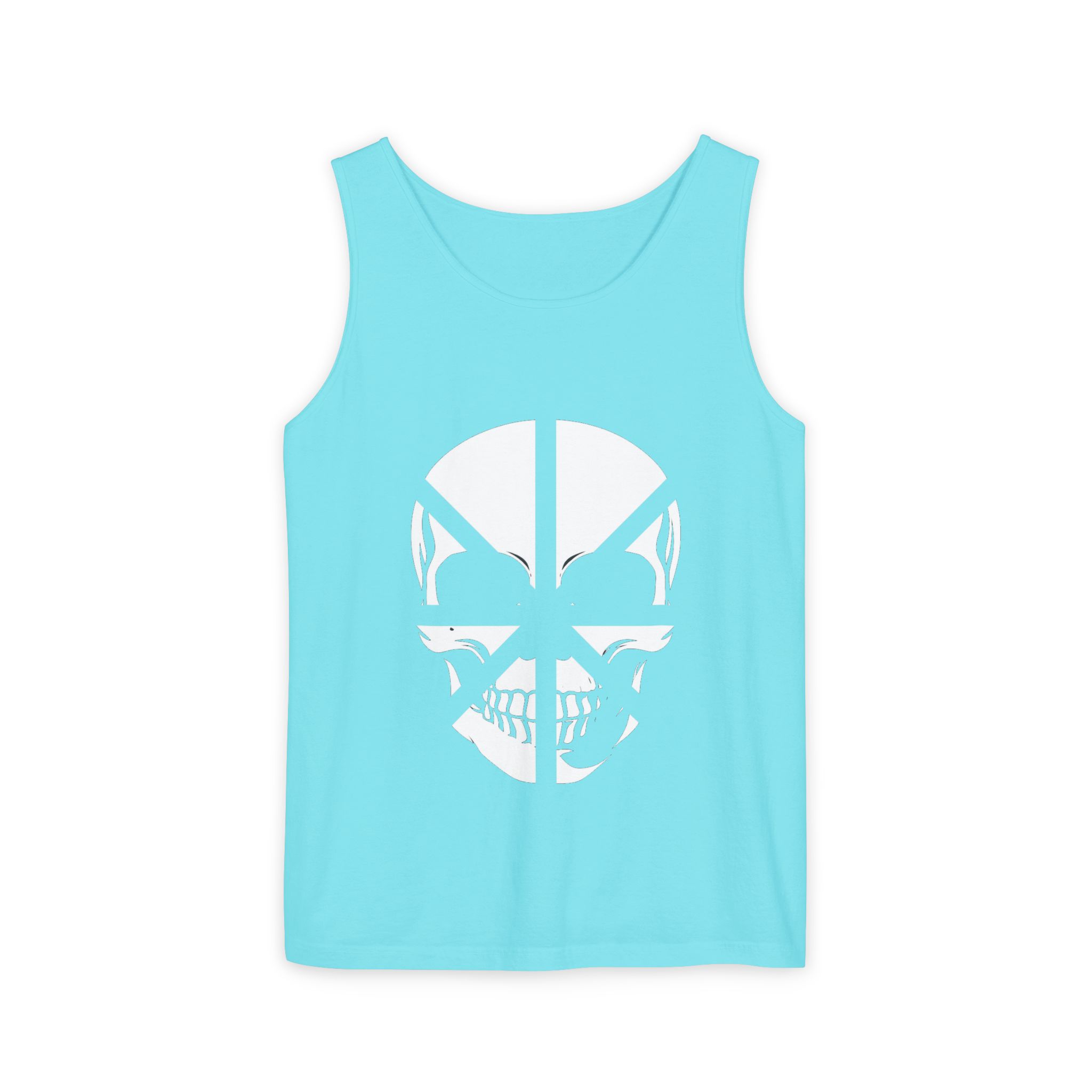 Alien Skull Tank Top — Subtle Sci‑Fi Skull Graphic Sleeveless Tee - Image 28