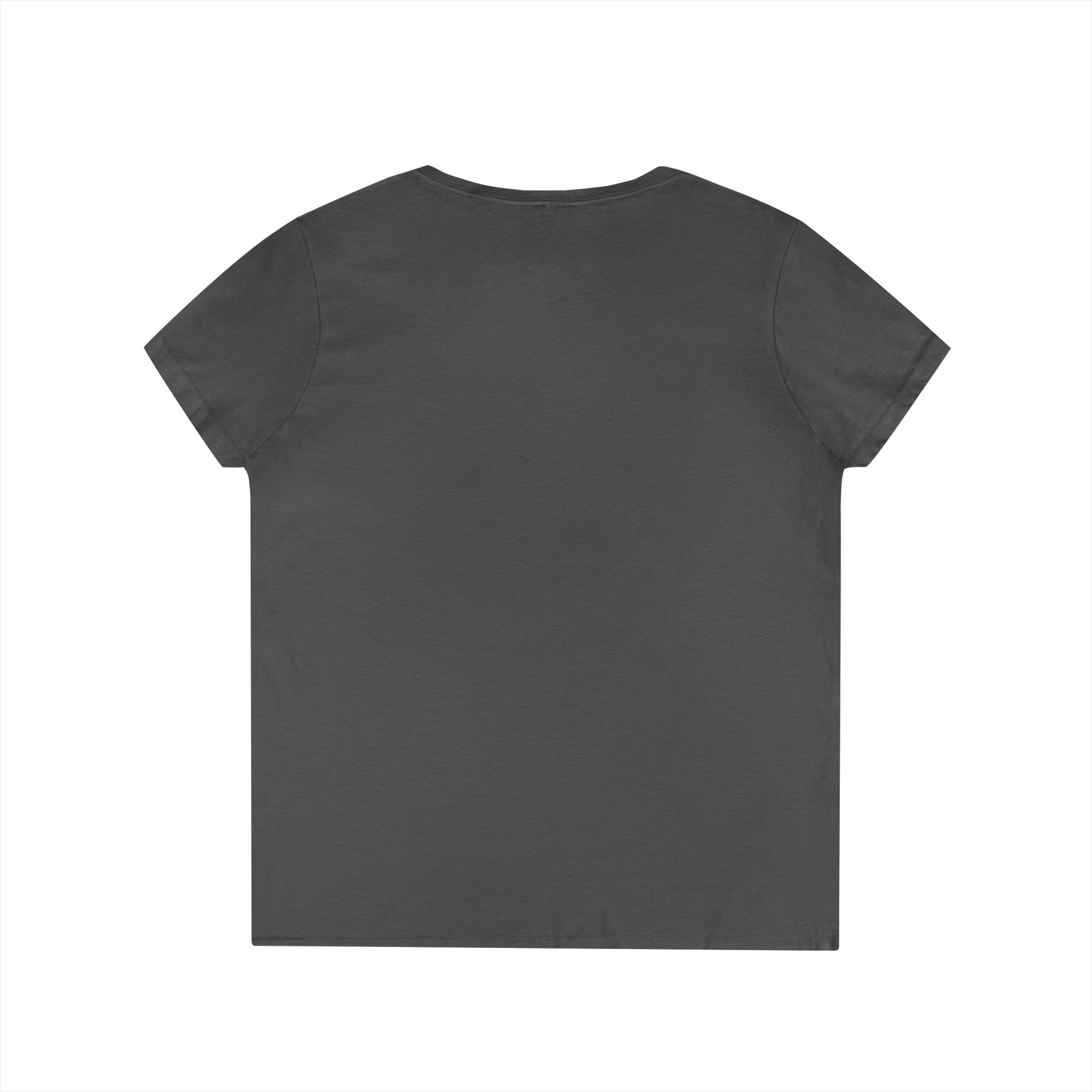 Mini Floral Skull V-Neck Tee — Women's Casual Graphic T-Shirt - Image 21