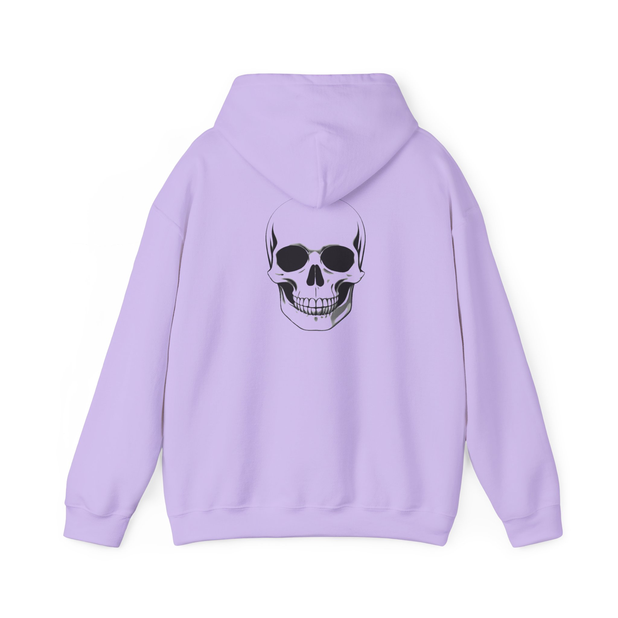 Skull Graphic Hoodie — Minimal Back Skull Design - Image 26
