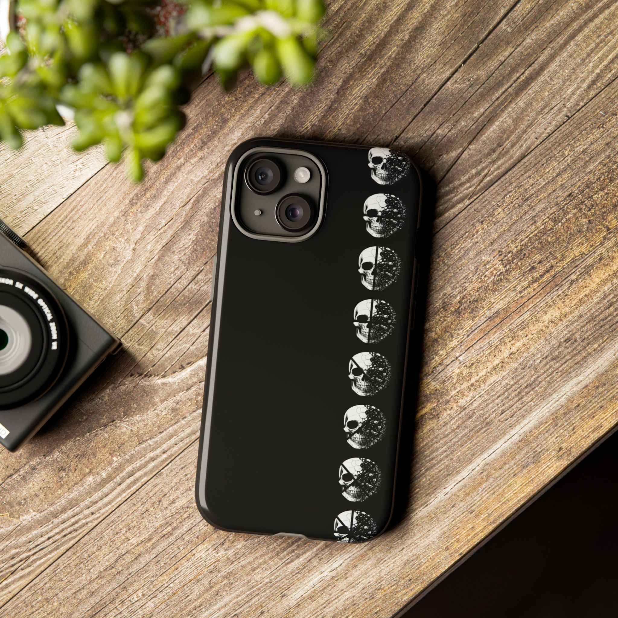 Skull Strip Tough Phone Case - Image 98
