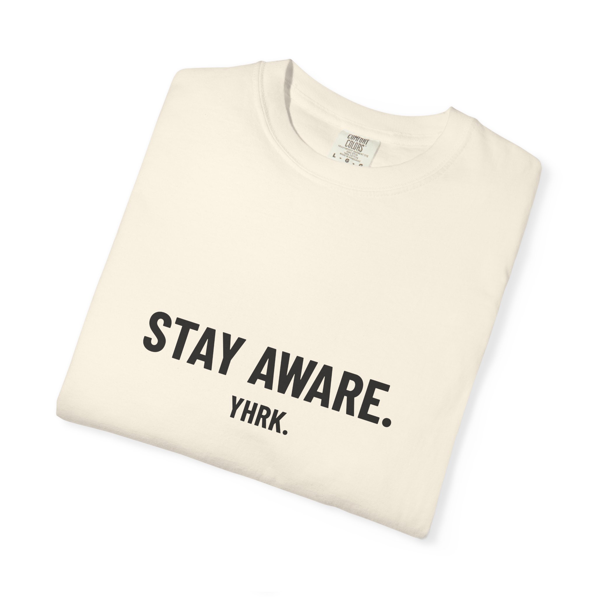 Stay Aware. Graphic T-Shirt — Minimalist Motivational Tee - Image 8