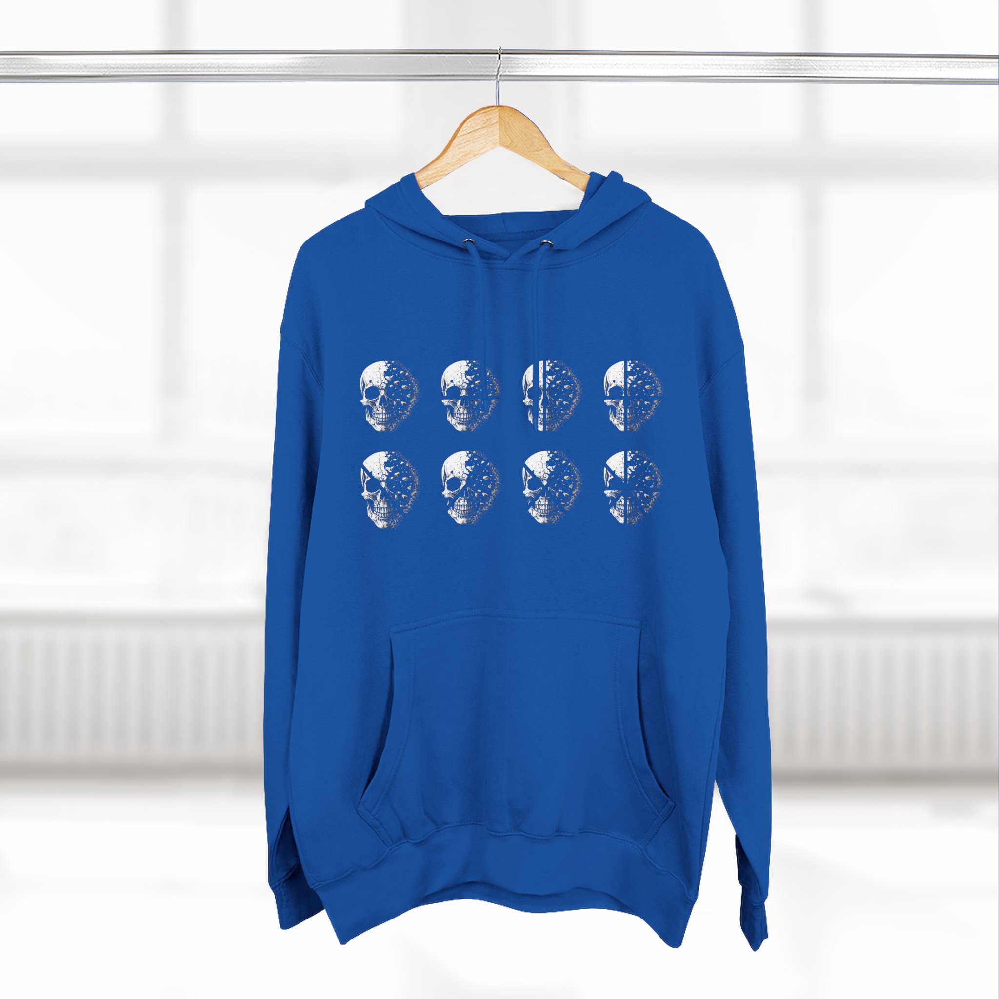 Stay Lucid Hoodie — Minimal Lunar Skull Graphic Pullover - Image 44