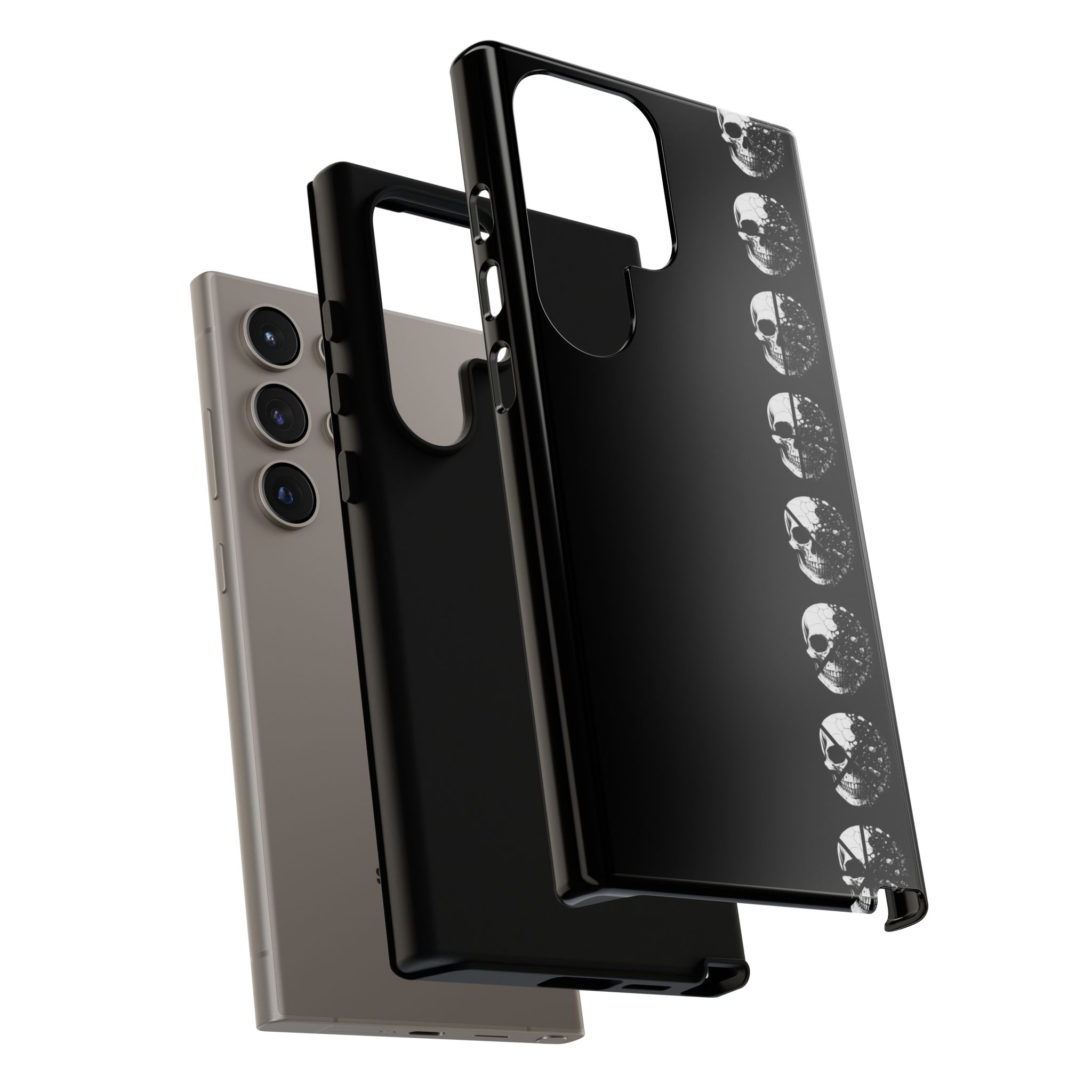 Skull Strip Tough Phone Case - Image 139