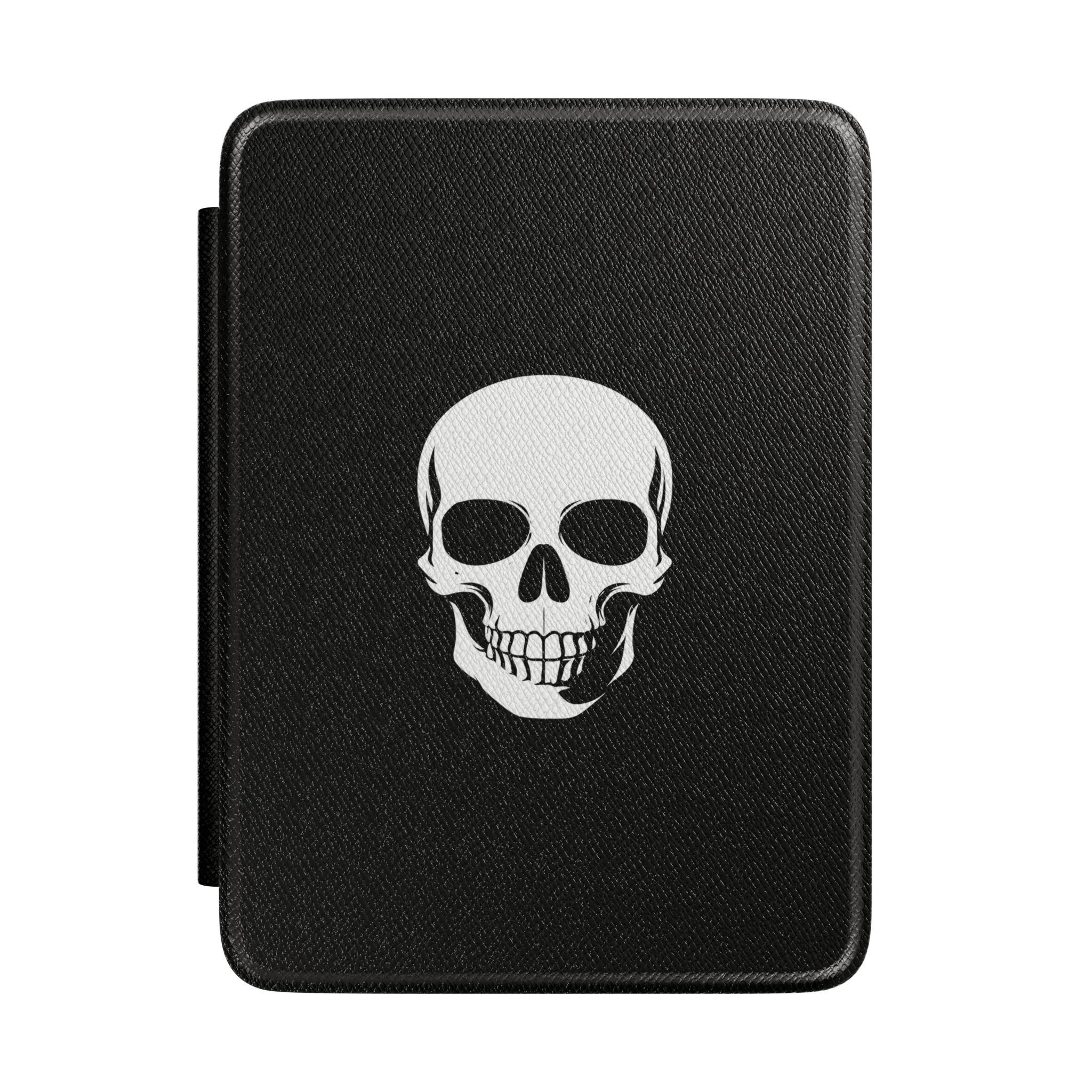 Skull Kindle Case — Black E-Reader Cover - Image 2