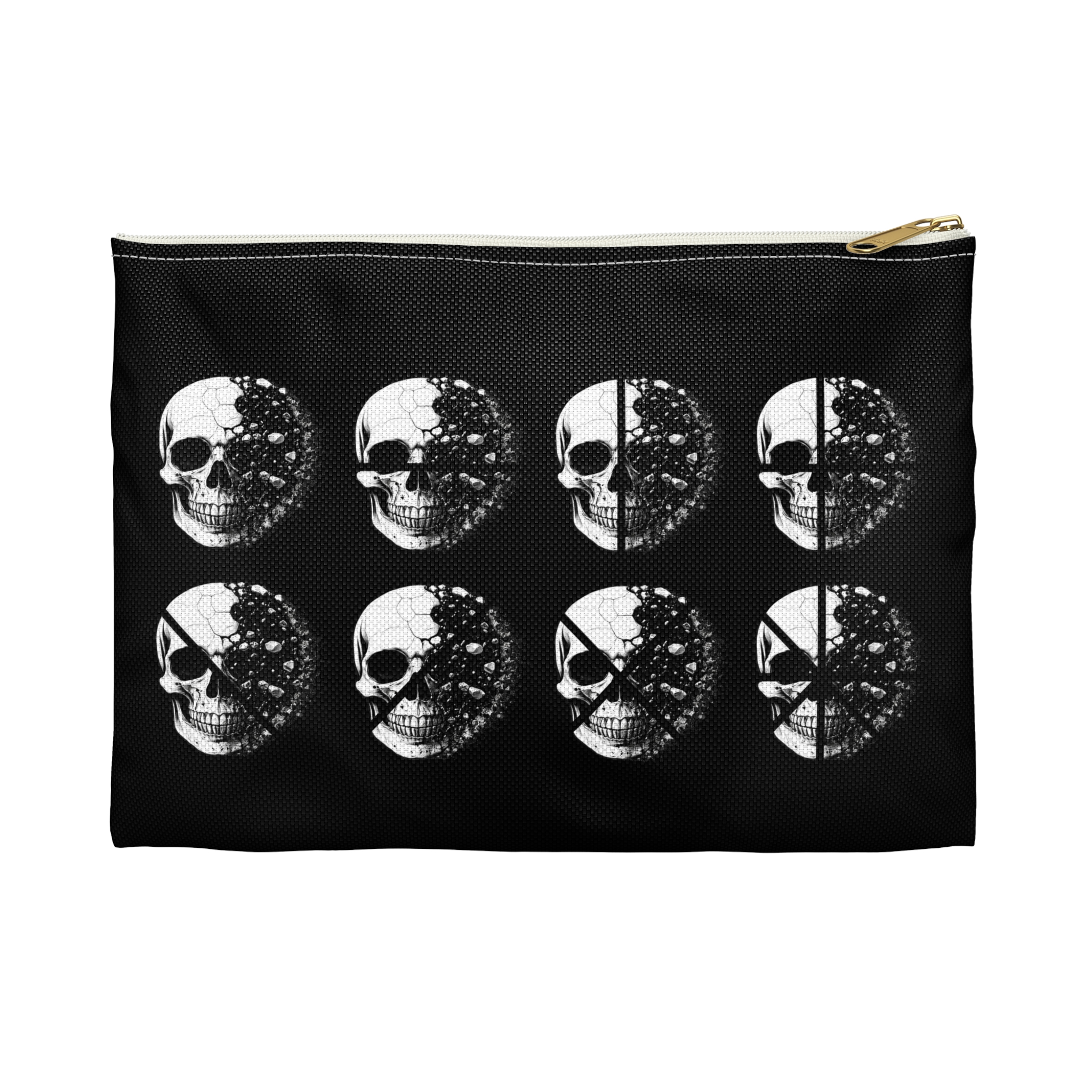 Skull Moon Phases Accessory Pouch - Image 6