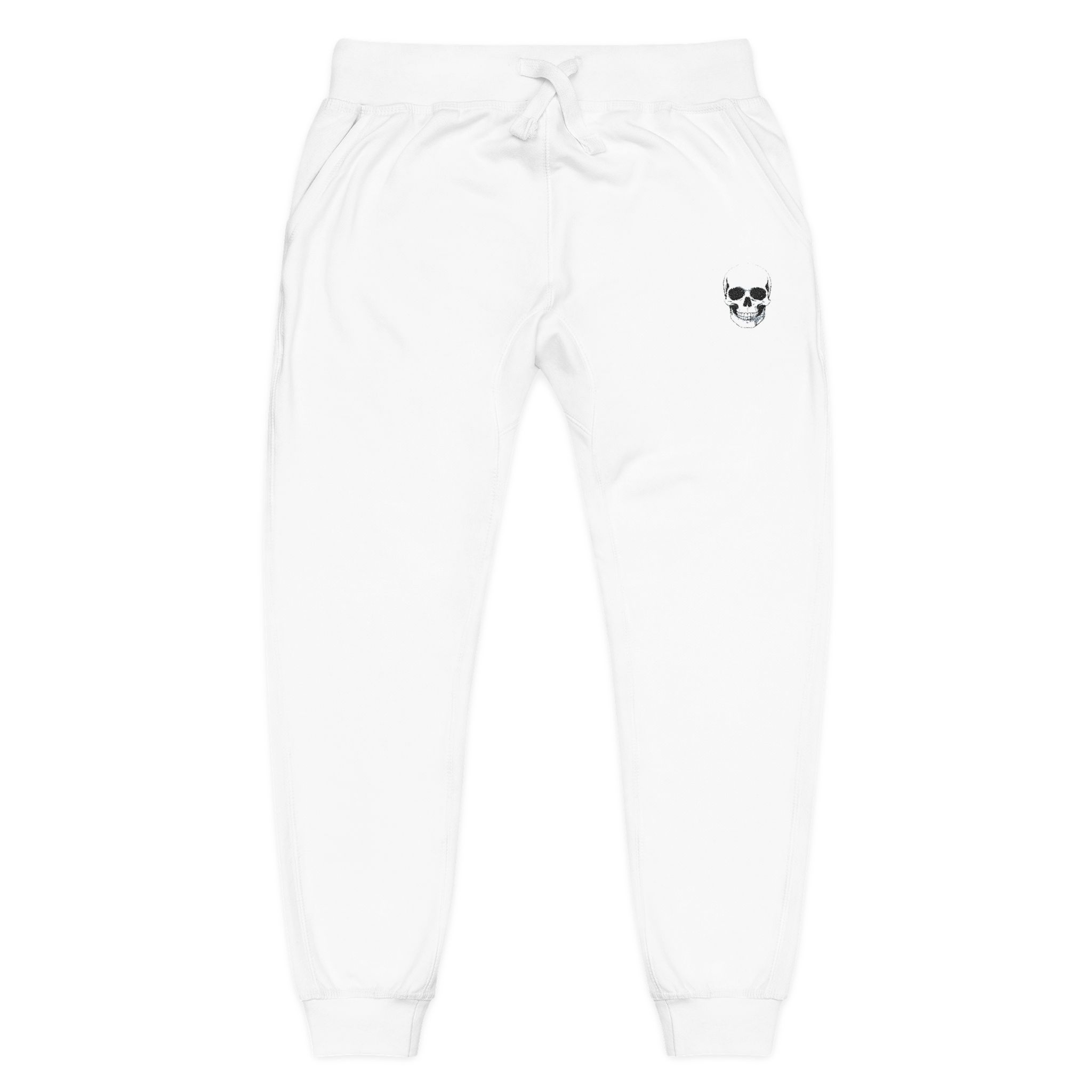 Sweatpants — Cozy White Joggers - Image 2