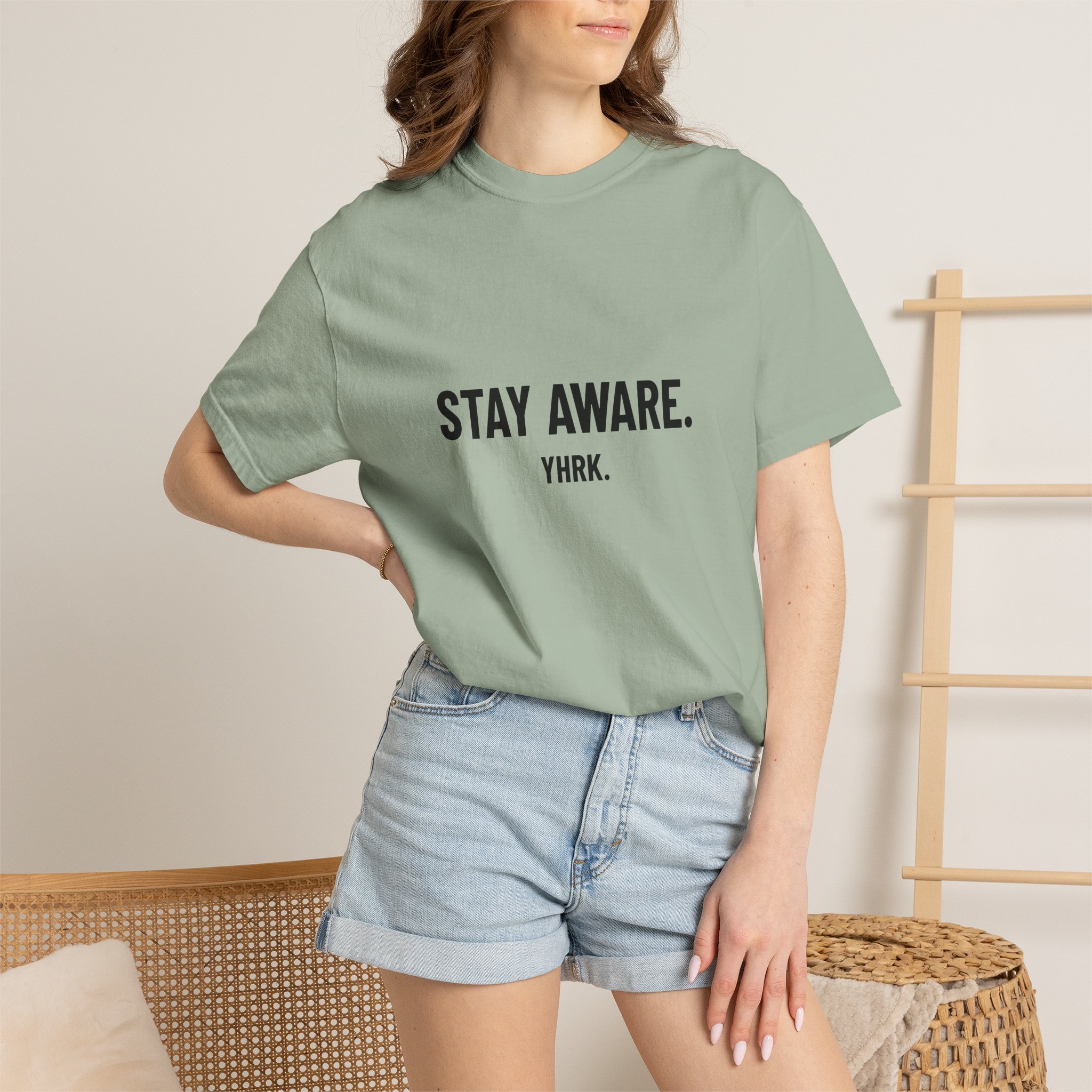 Stay Aware. Graphic T-Shirt — Minimalist Motivational Tee - Image 21