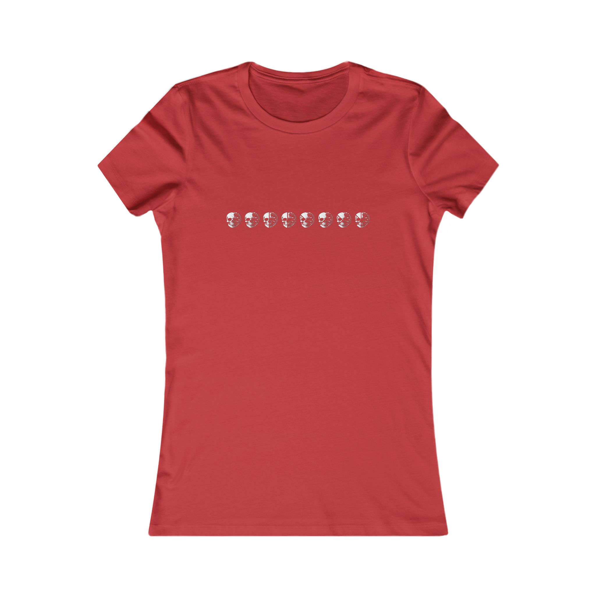 Women's Tee — Minimal Daisy Row Floral Graphic - Image 56