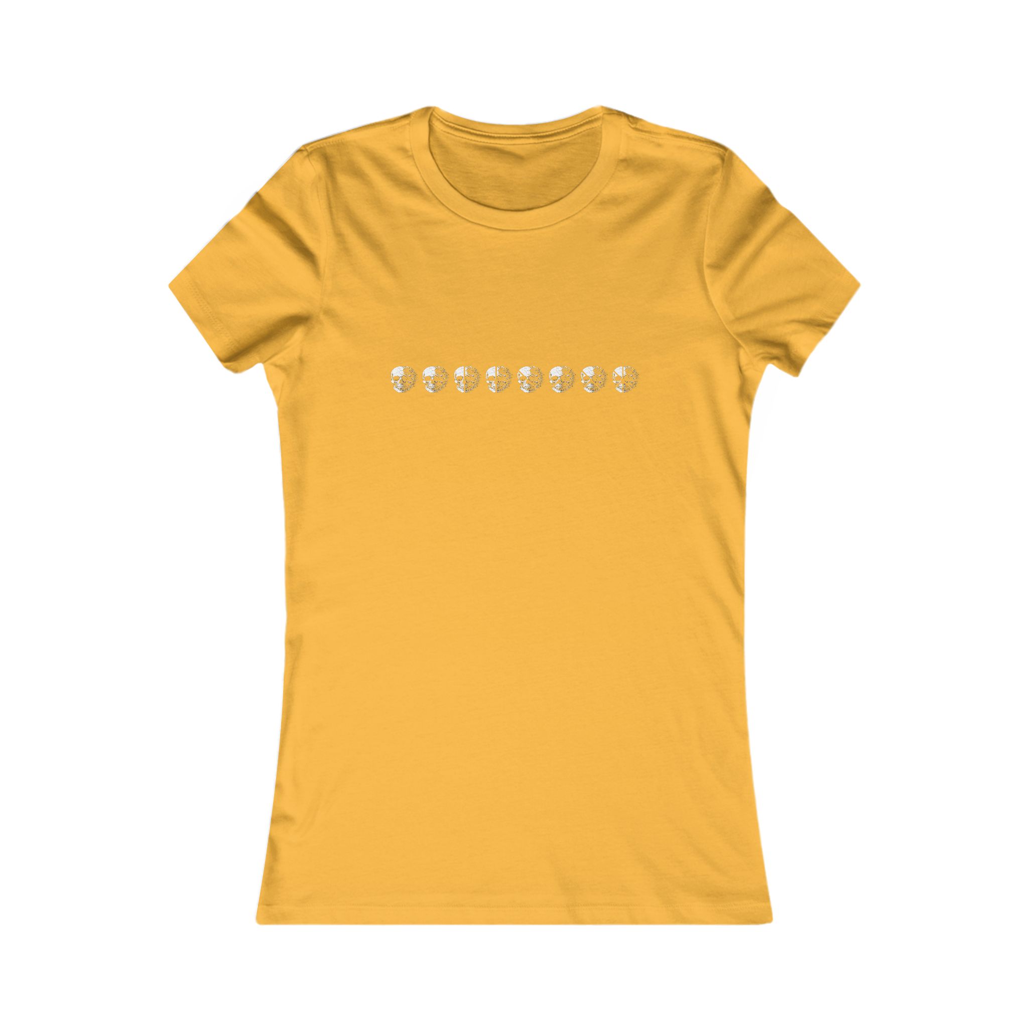 Women's Tee — Minimal Daisy Row Floral Graphic - Image 17
