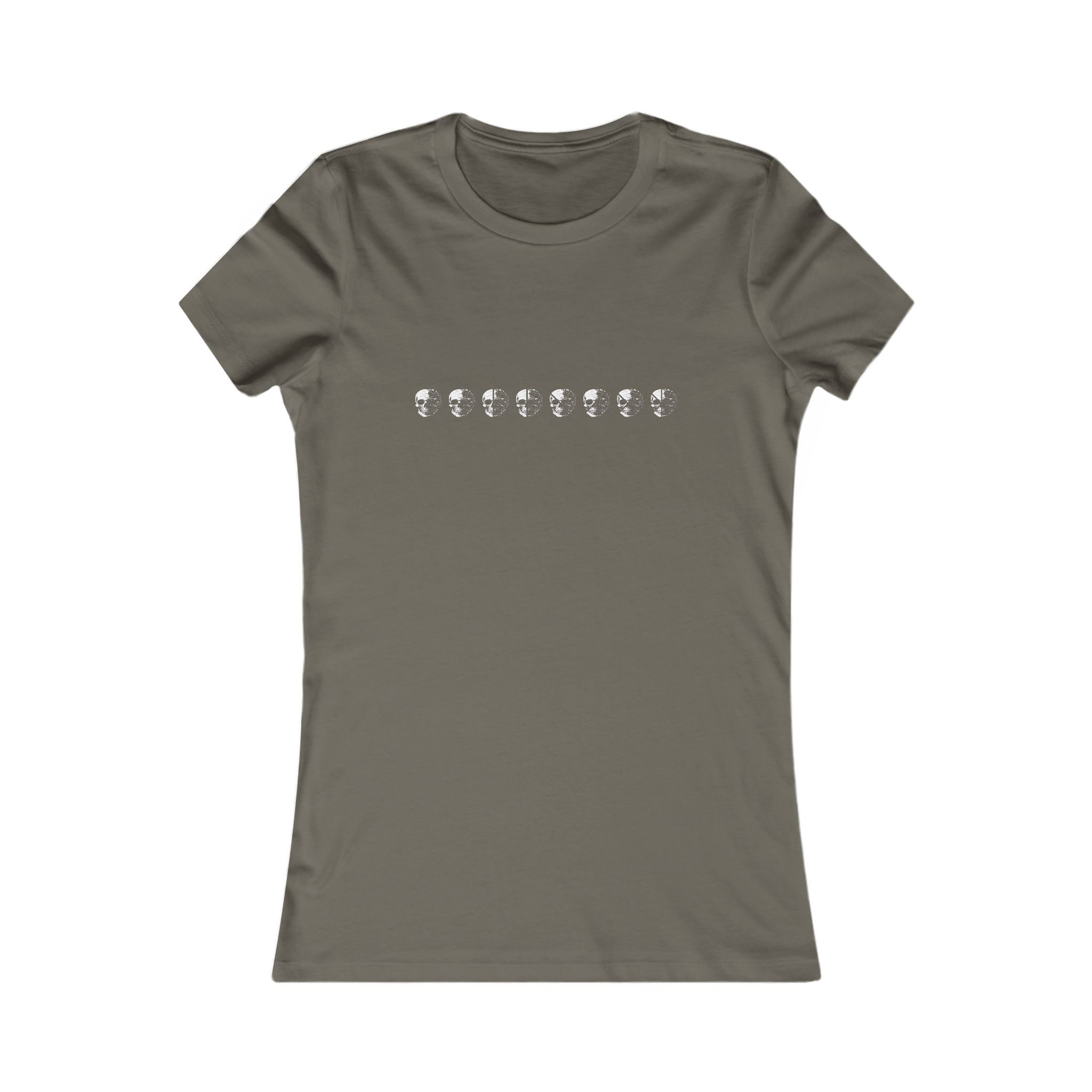 Women's Tee — Minimal Daisy Row Floral Graphic - Image 23