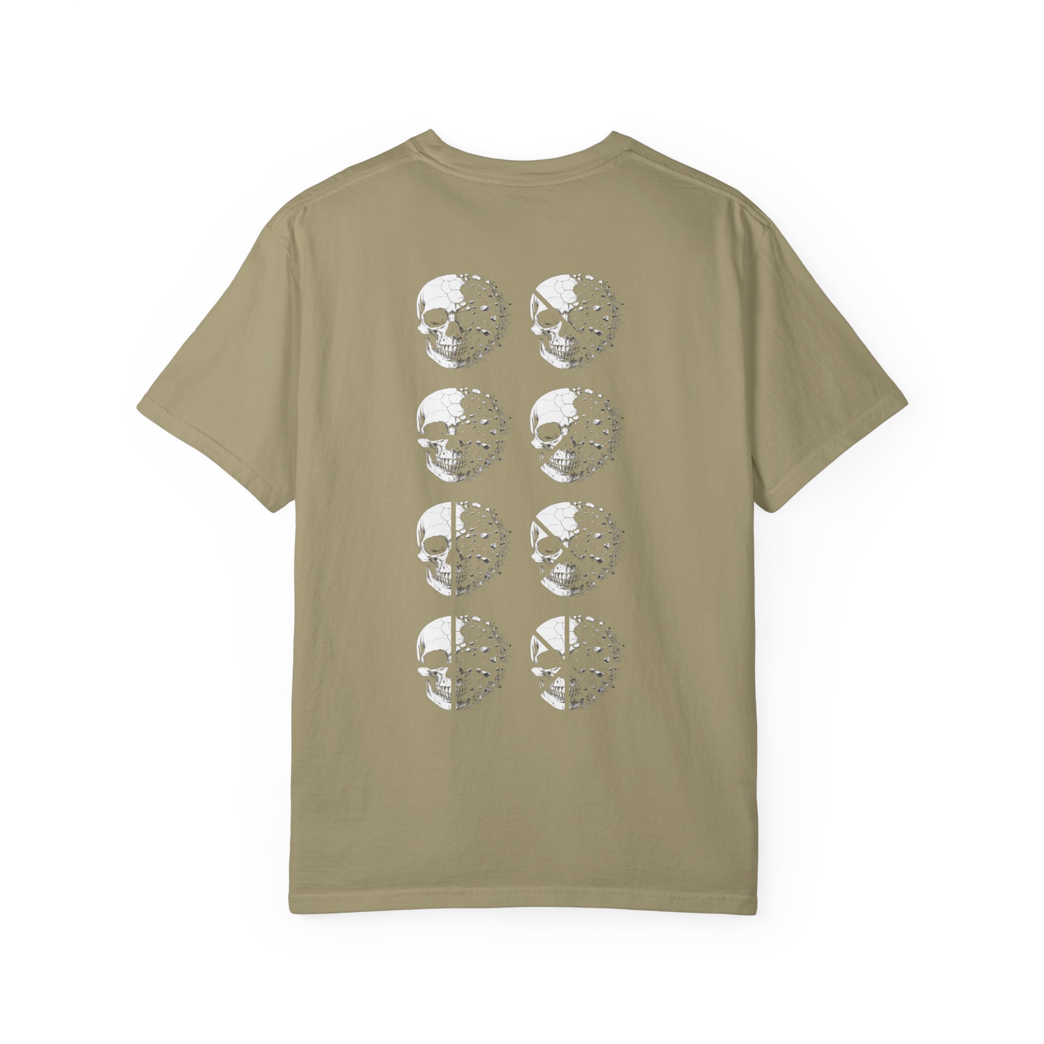 Peace Moon T-Shirt — Minimal 'Keep Going' Graphic Tee with Repeating Peace Moon Back Print - Image 21