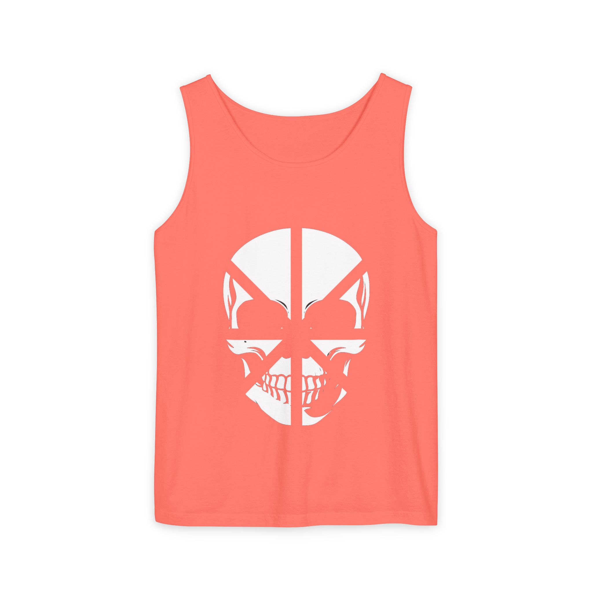 Alien Skull Tank Top — Subtle Sci‑Fi Skull Graphic Sleeveless Tee - Image 4