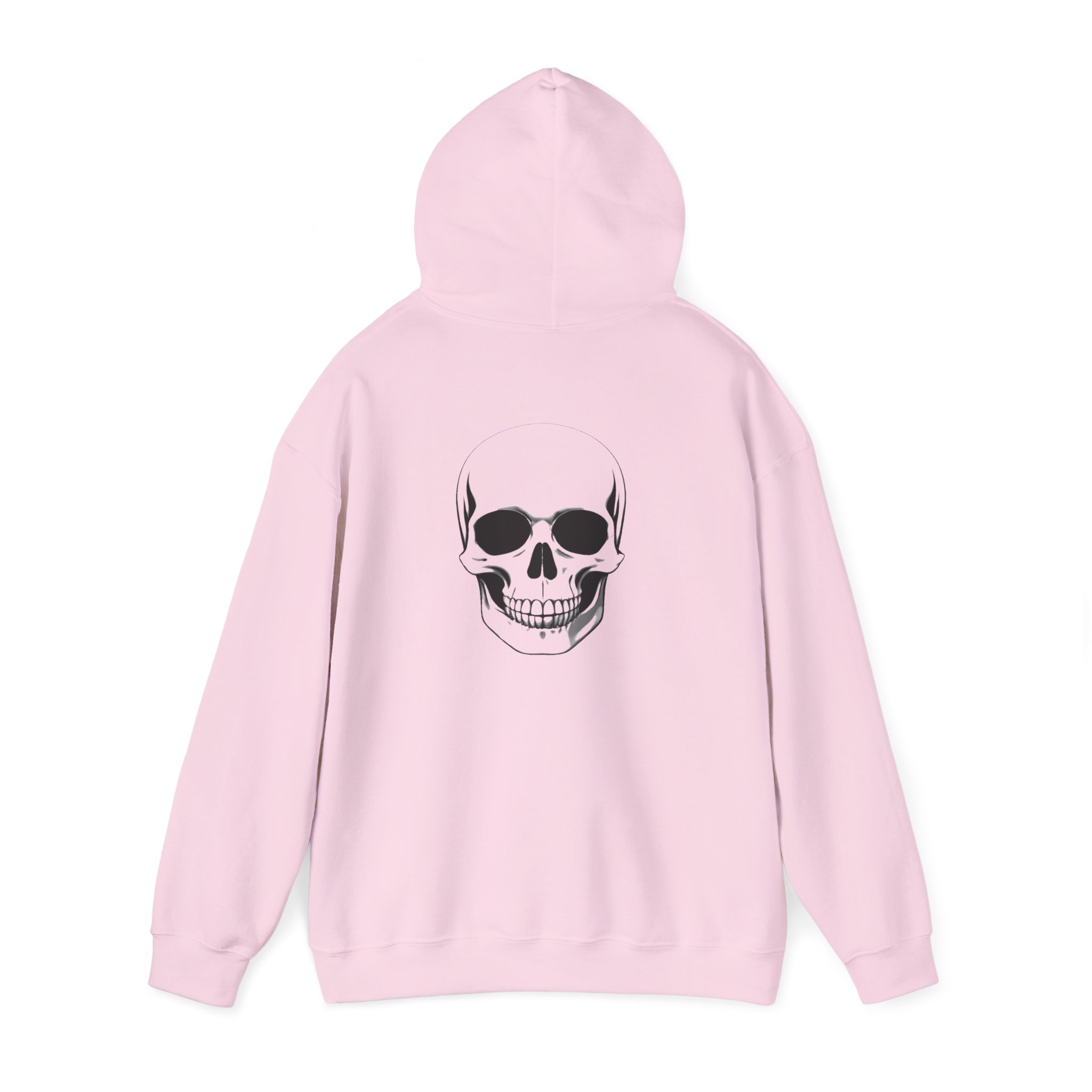 Skull Graphic Hoodie — Minimal Back Skull Design - Image 31