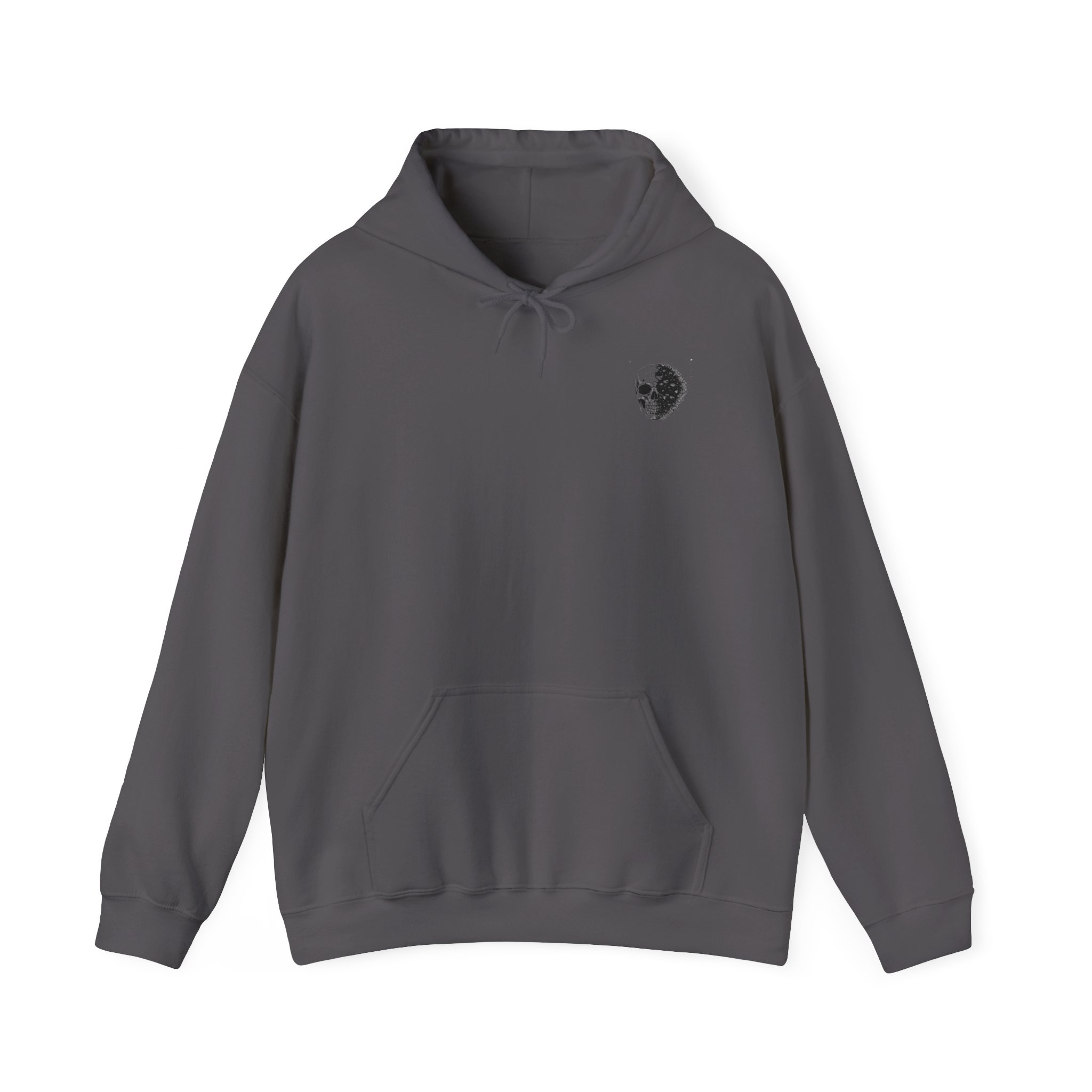 Minimal Crescent Moon Patch Hoodie — Small Embroidered Moon Graphic - Image 34