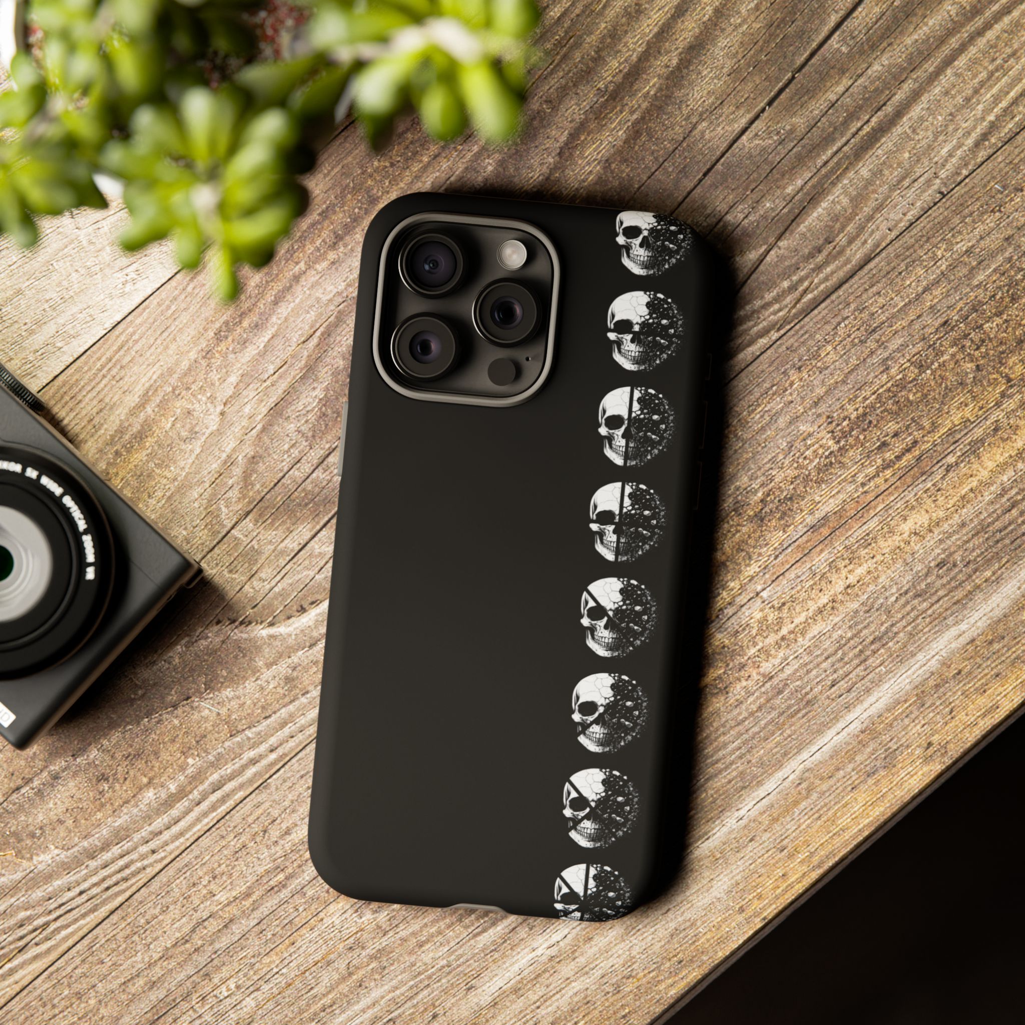 Skull Strip Tough Phone Case - Image 119
