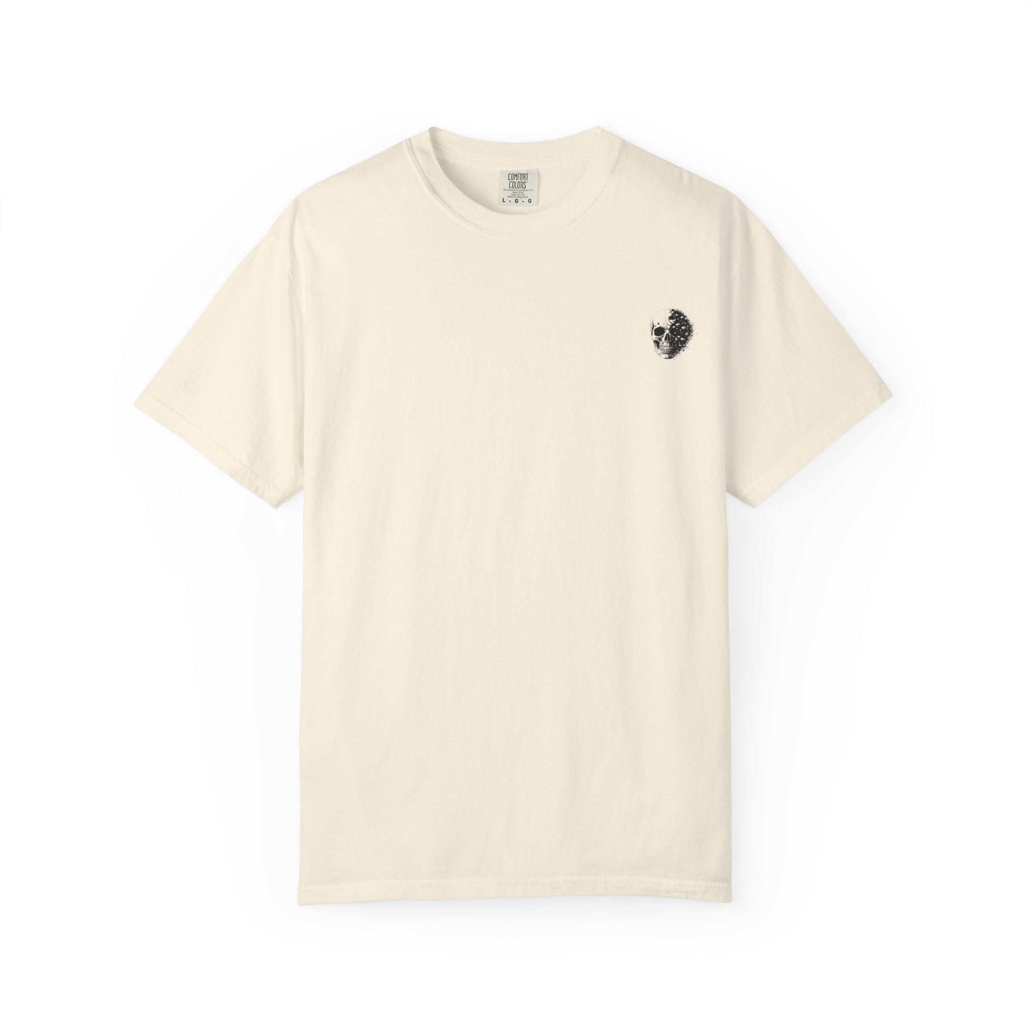 Minimal Moon Crest T-Shirt — Small Chest Graphic - Image 10