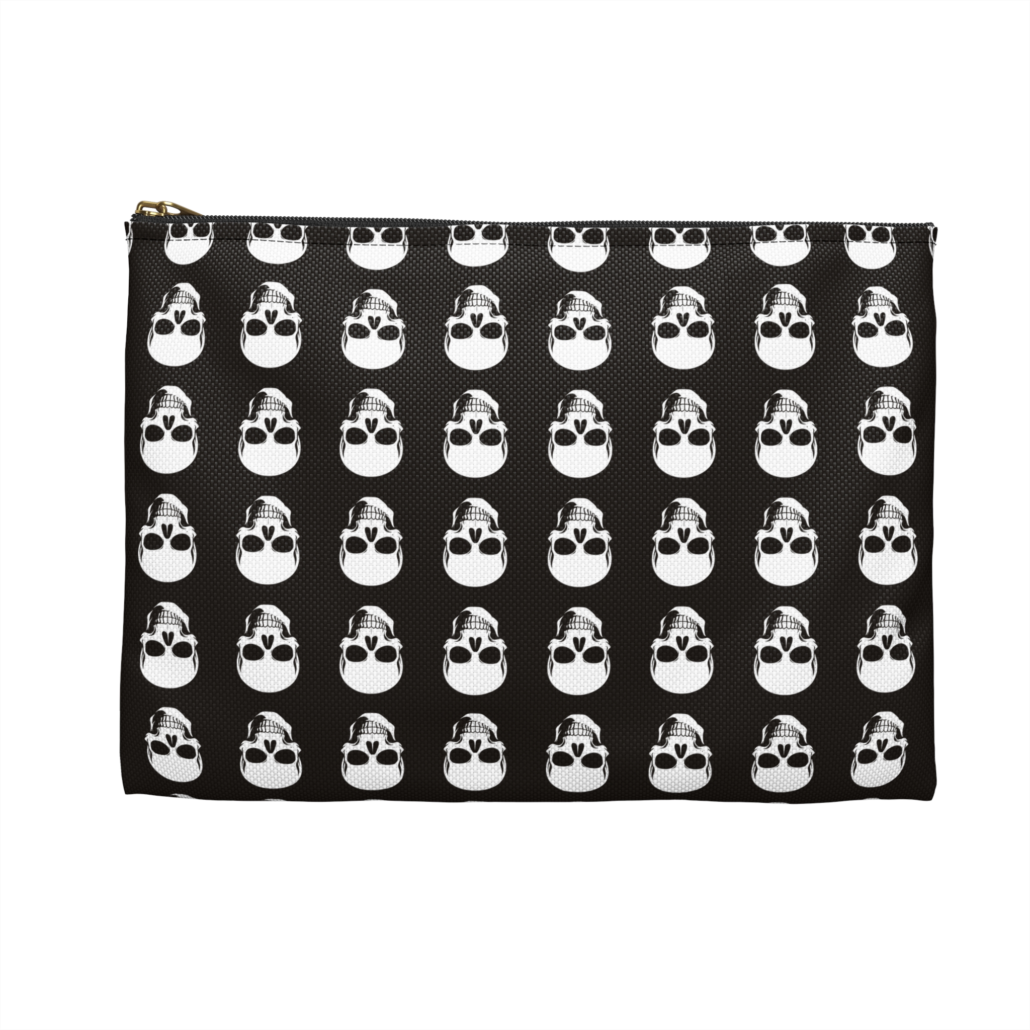 Skull Pattern Accessory Pouch - Image 3