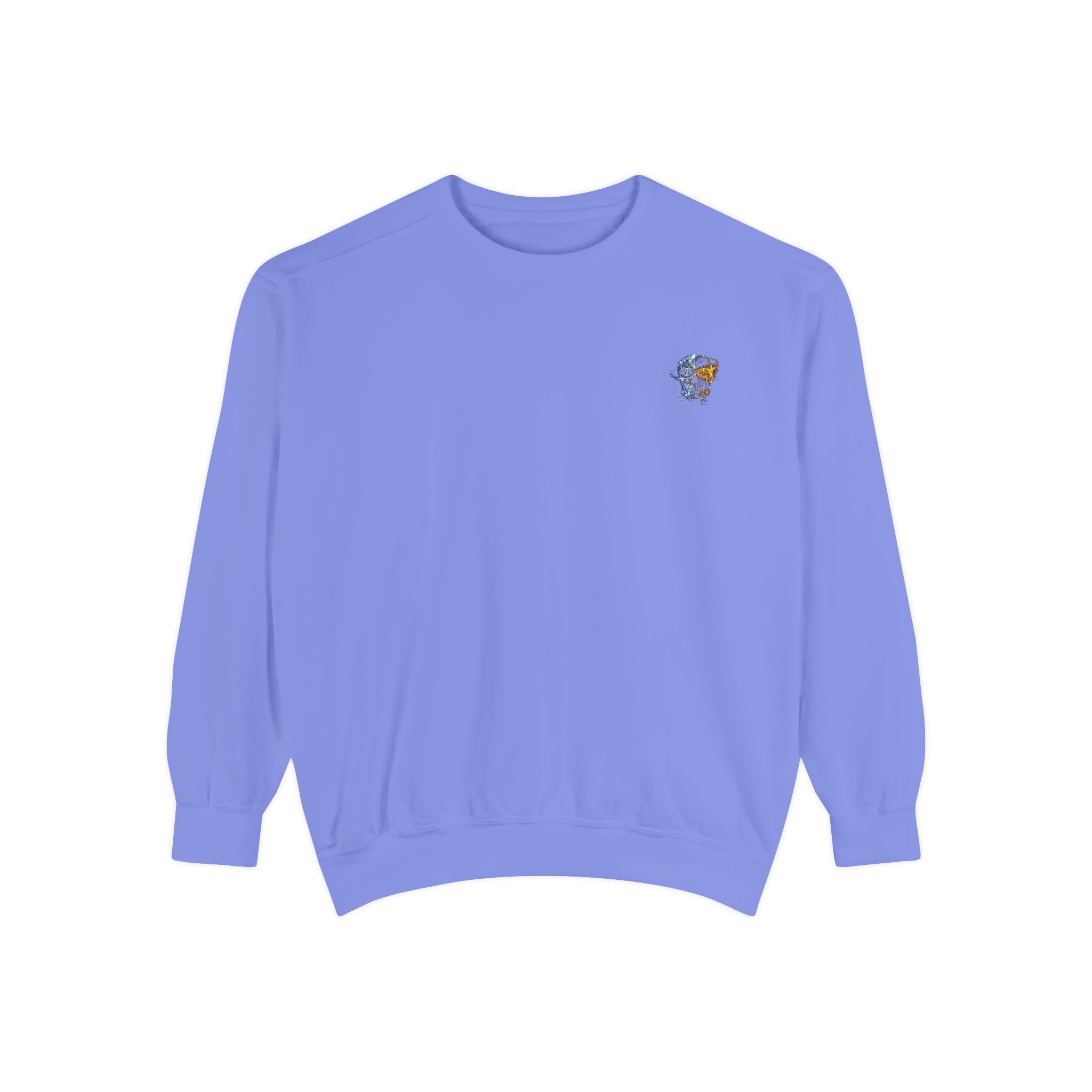 Minimalist Ice Cream Cone Sweatshirt – Cute Small Chest Graphic Cozy Crewneck - Image 24